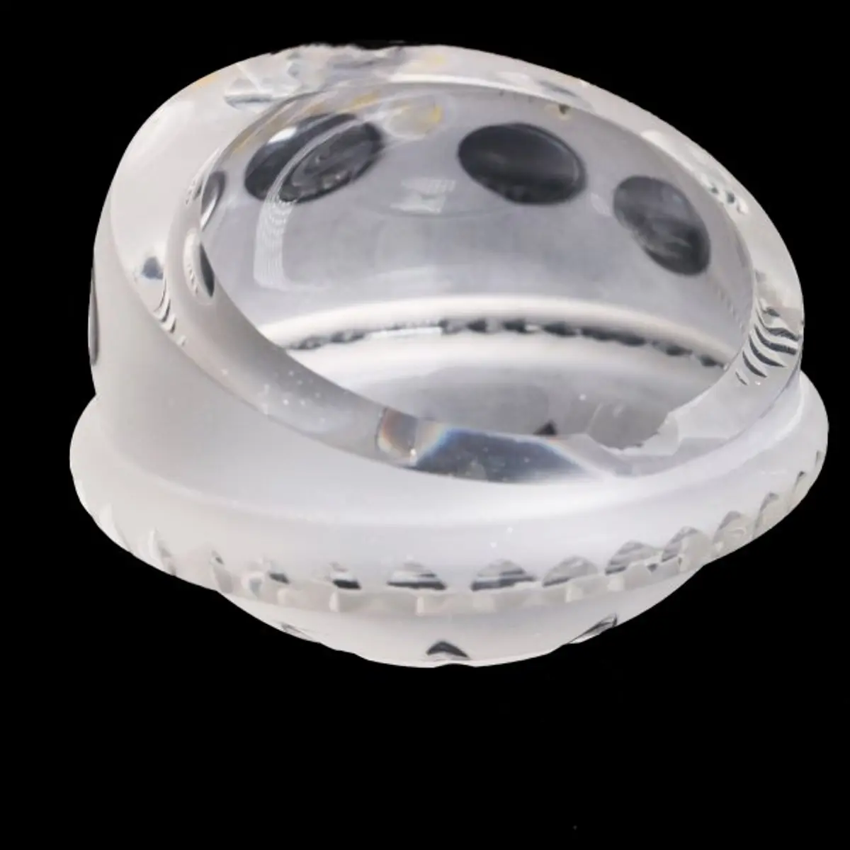 Heavy Glass Ashtray