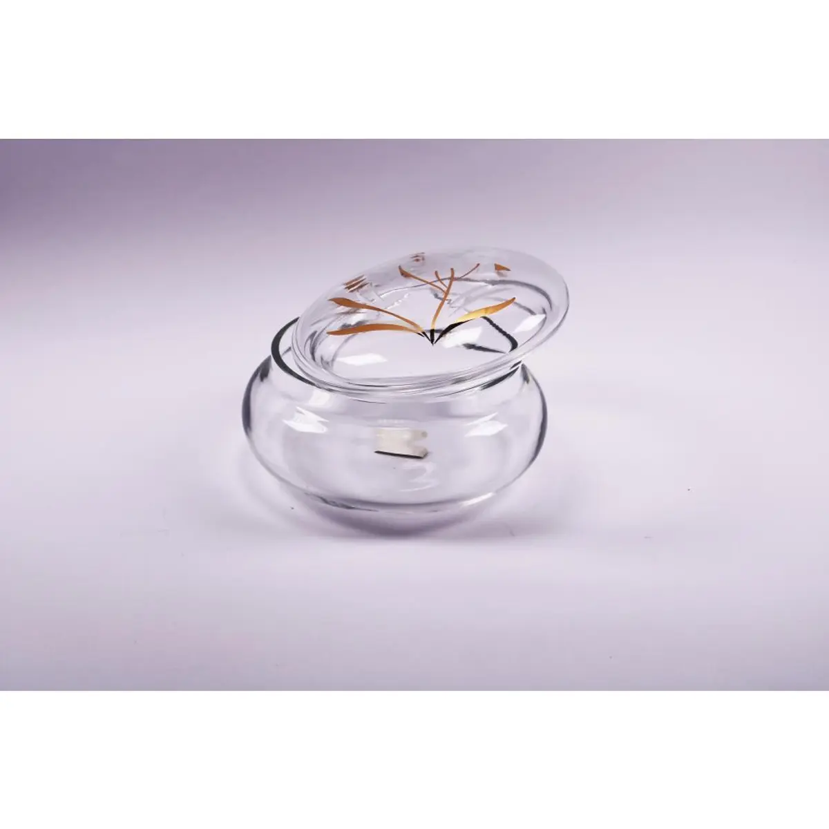 Jar With Lid Crystal