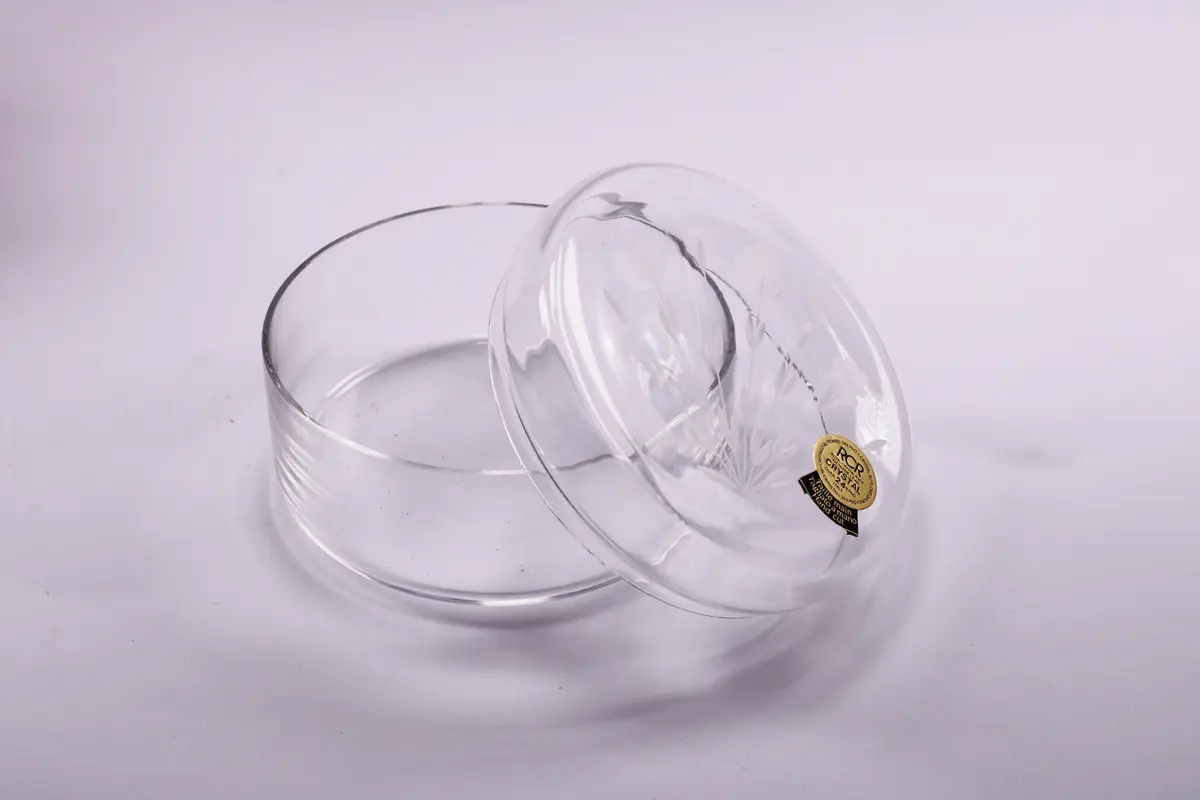 Jar With Lid Crystal