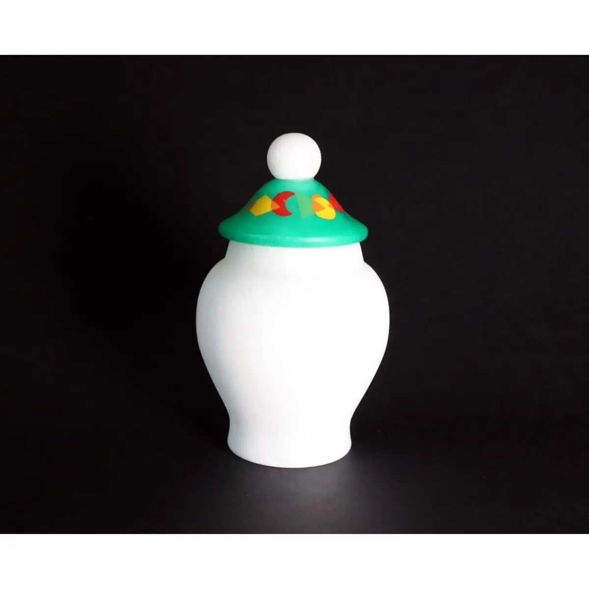 Jar With Lid Marble