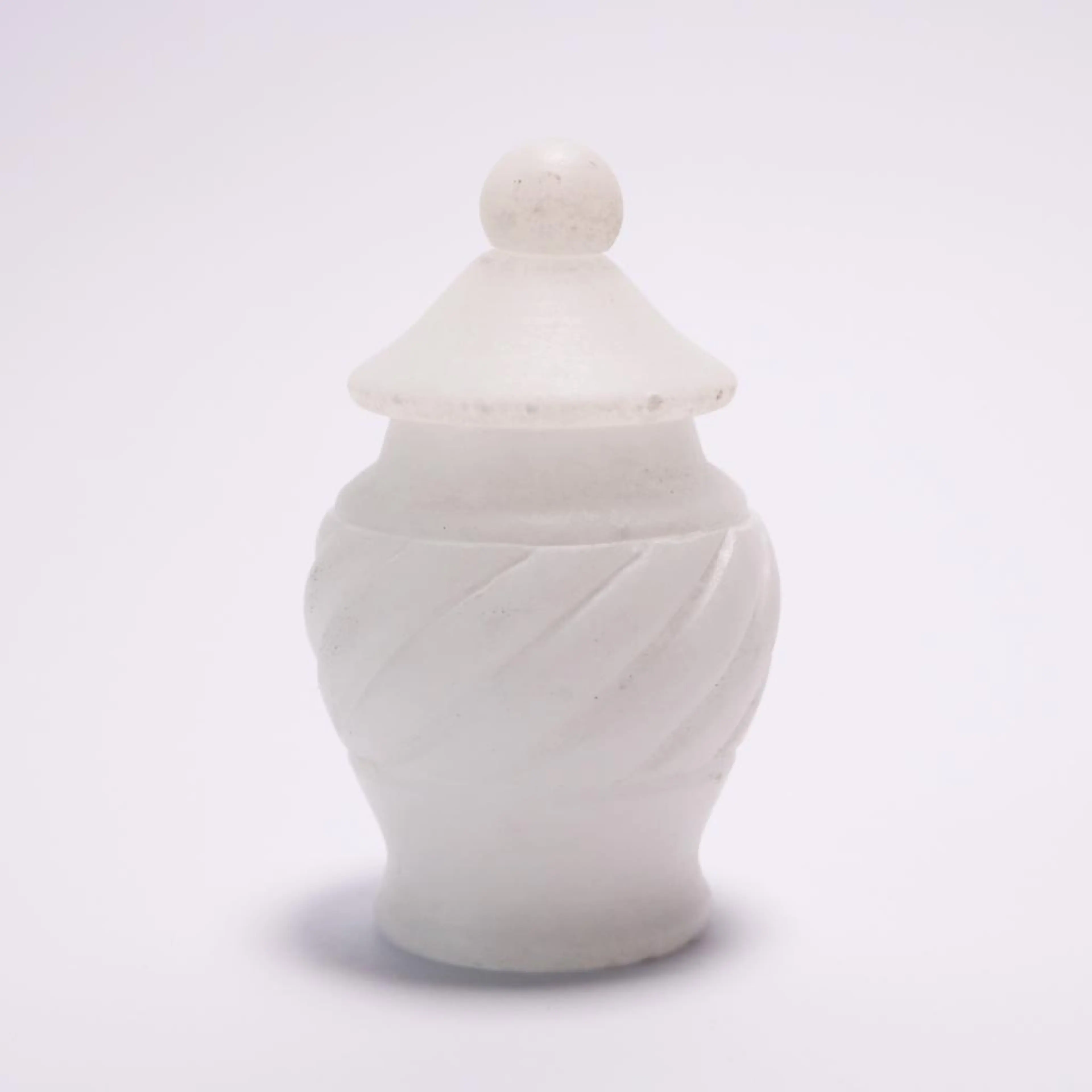 Jar With Lid Marble