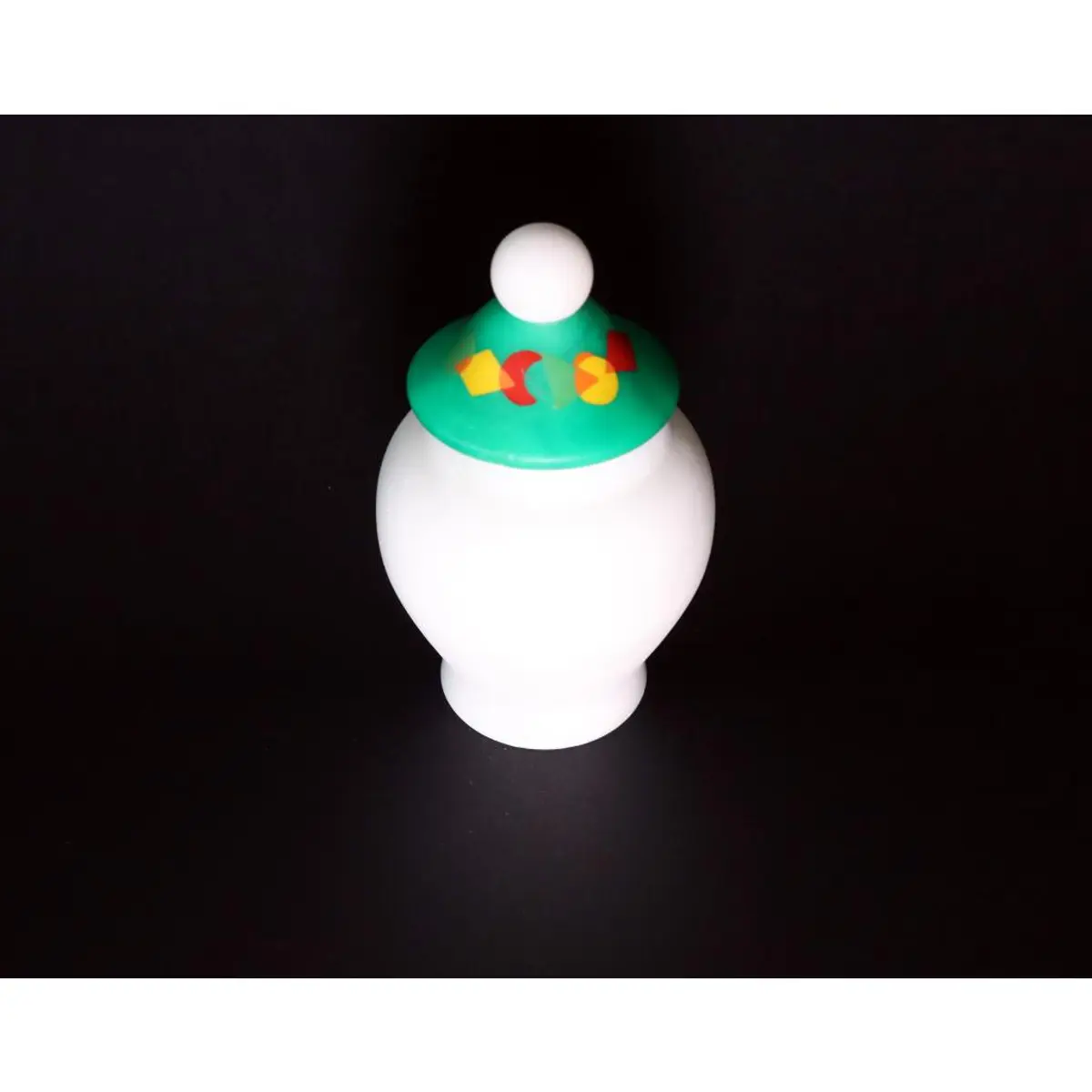 Jar With Lid Marble