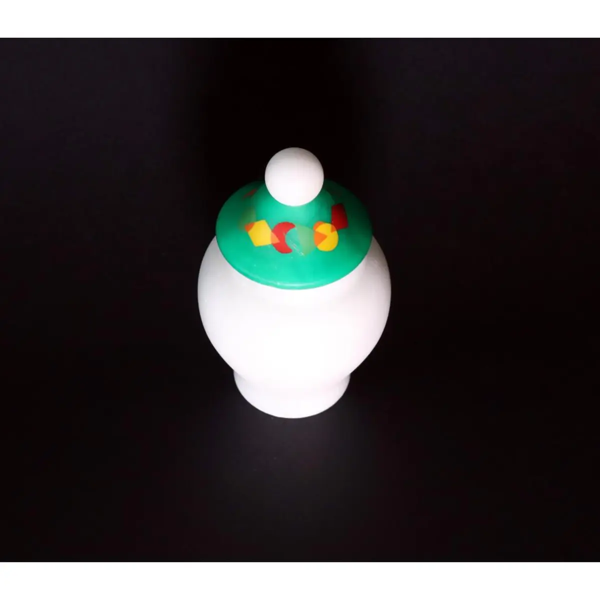 Jar With Lid Marble