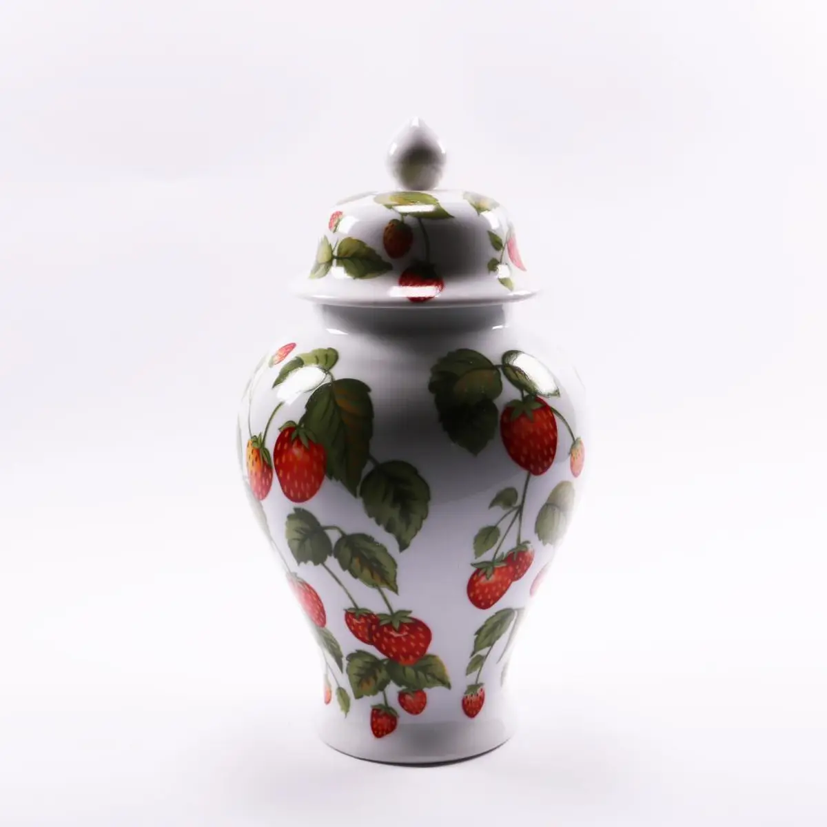 Jar With Lid Strawberries