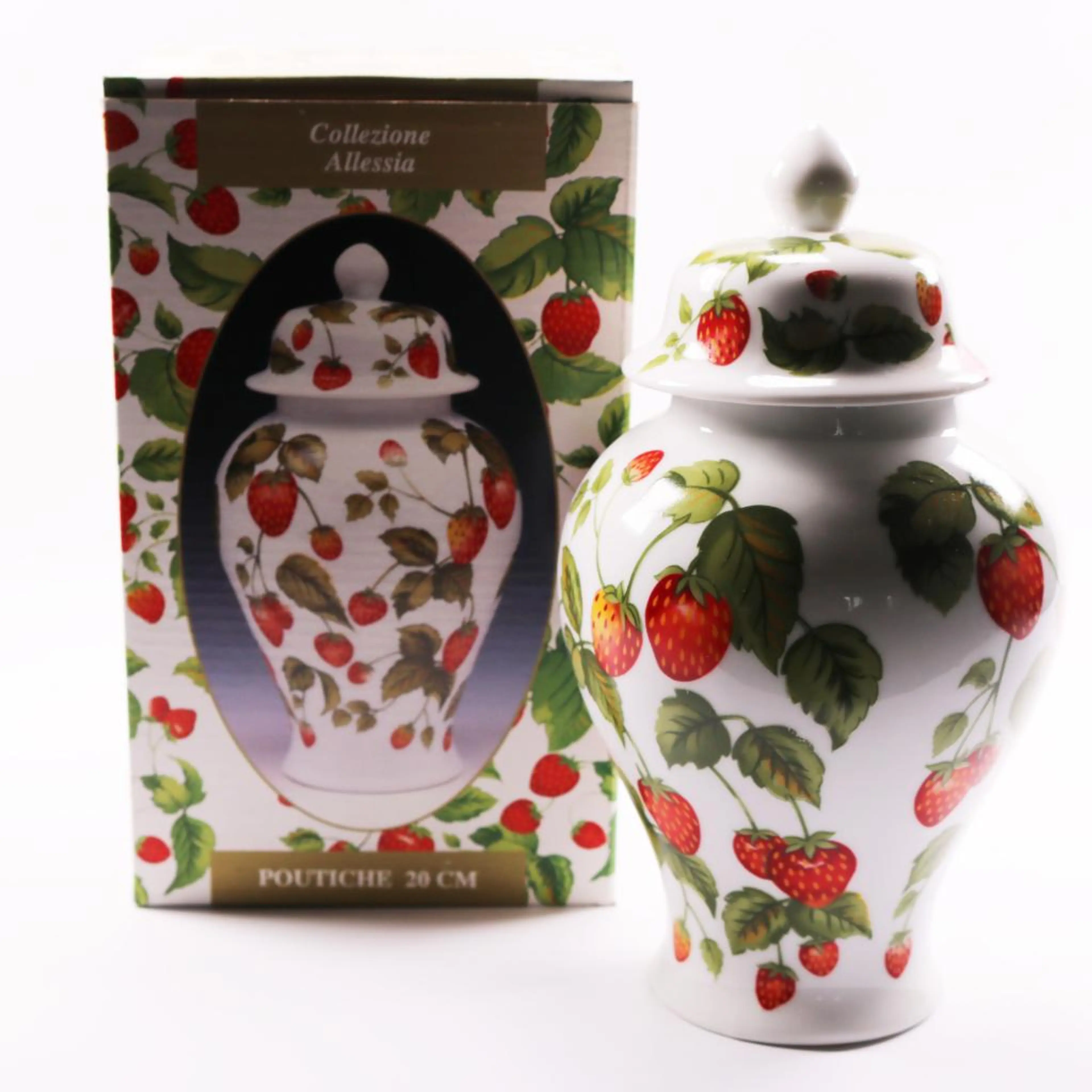 Jar With Lid Strawberries