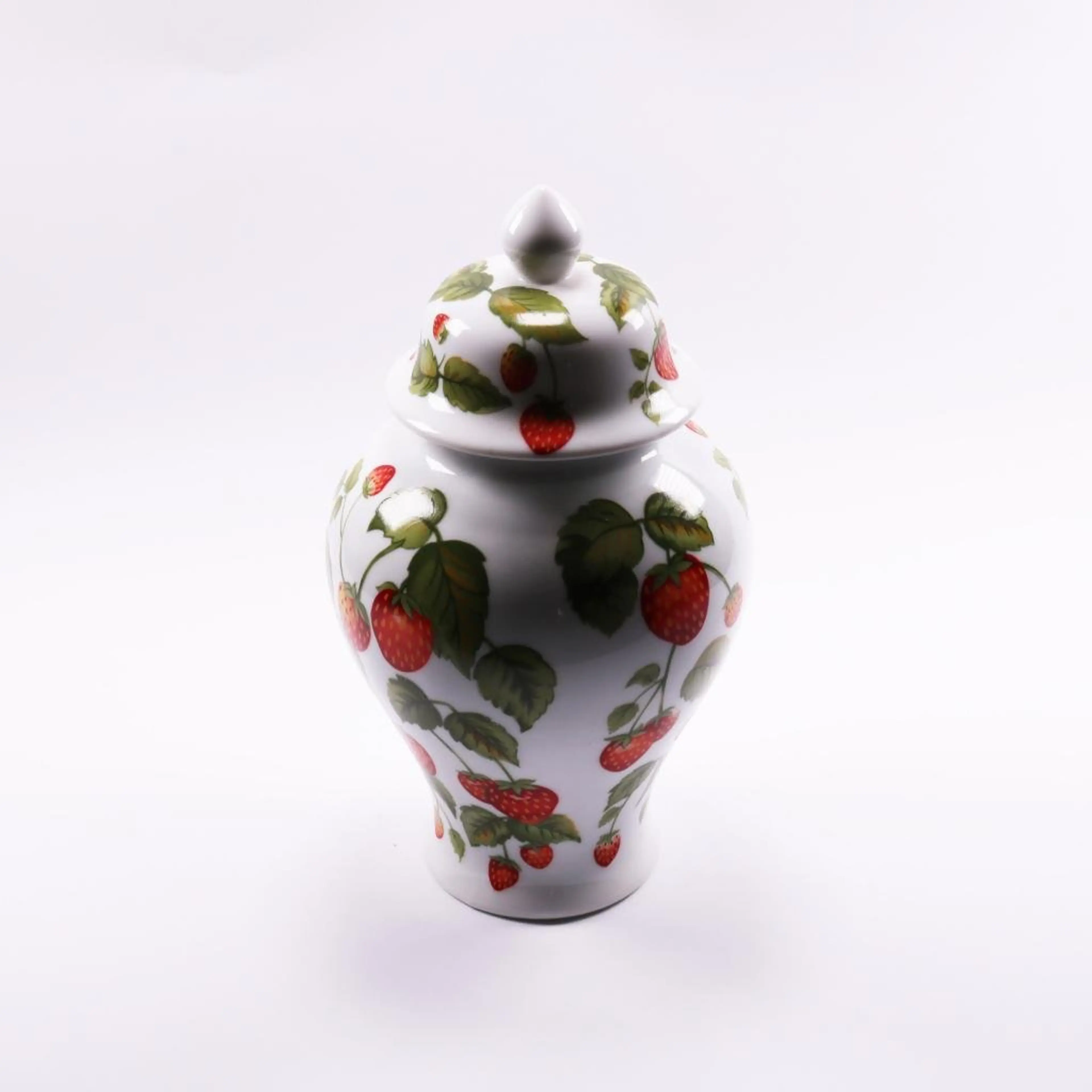 Jar With Lid Strawberries