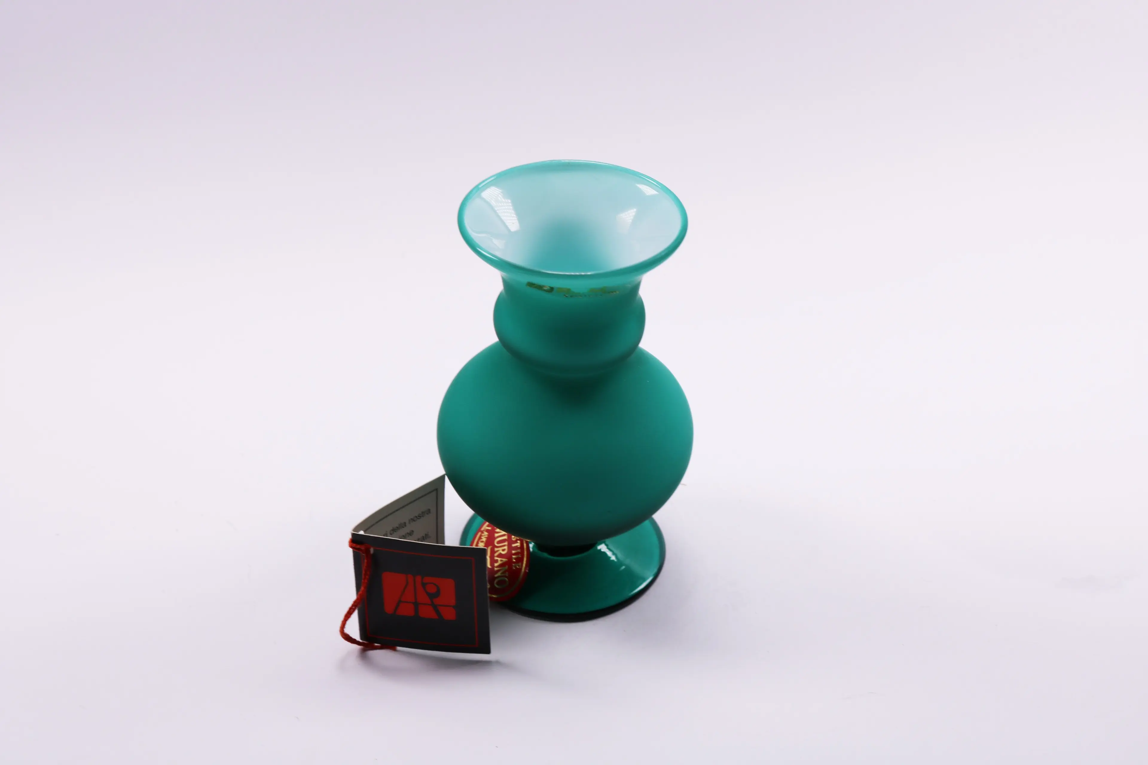 Murano Glass Vase Green