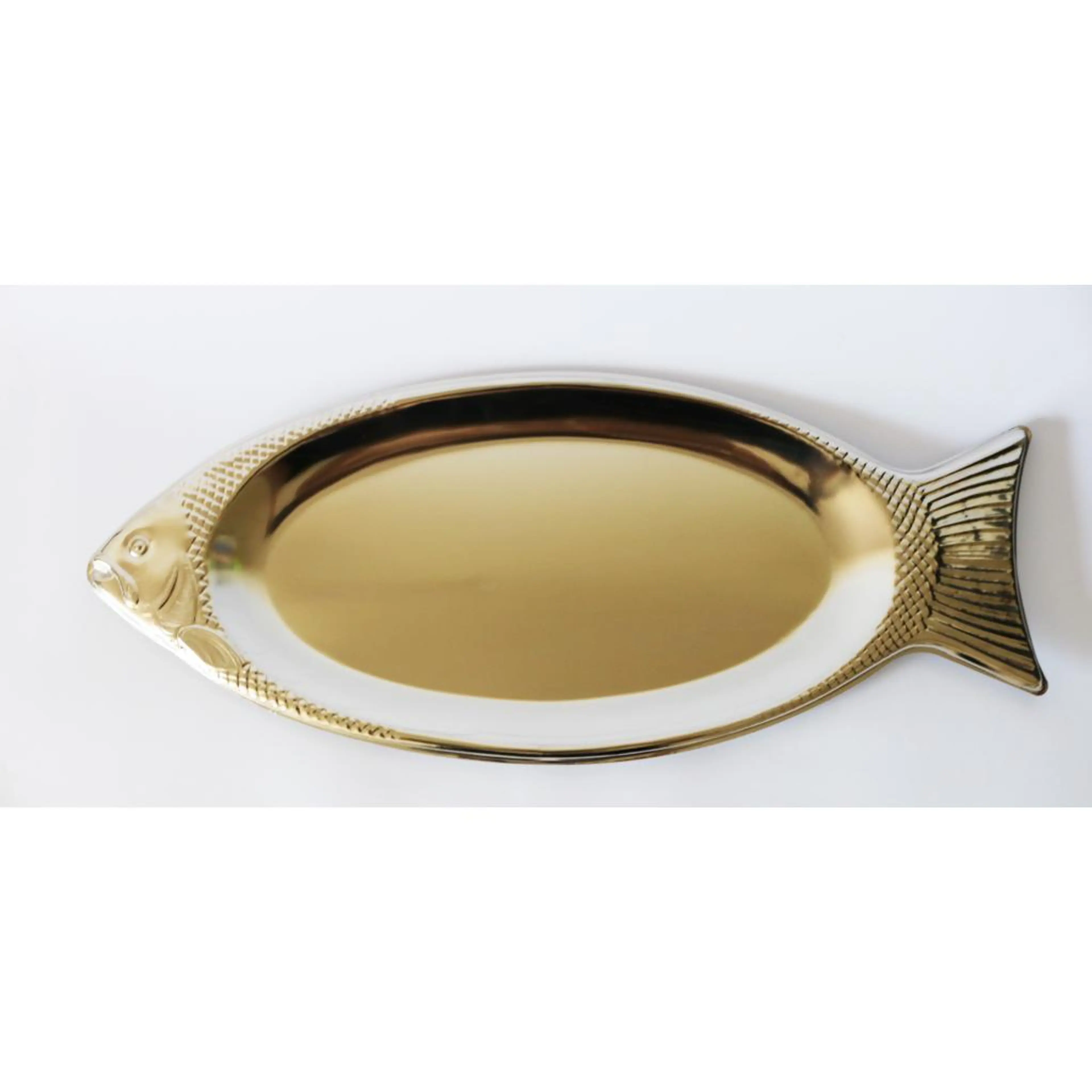 Nickelplated Fish Serving Platter