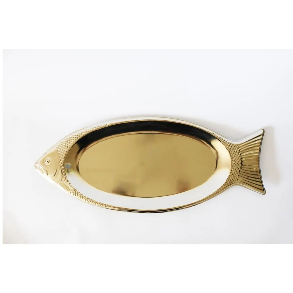 Nickelplated Fish Serving Platter