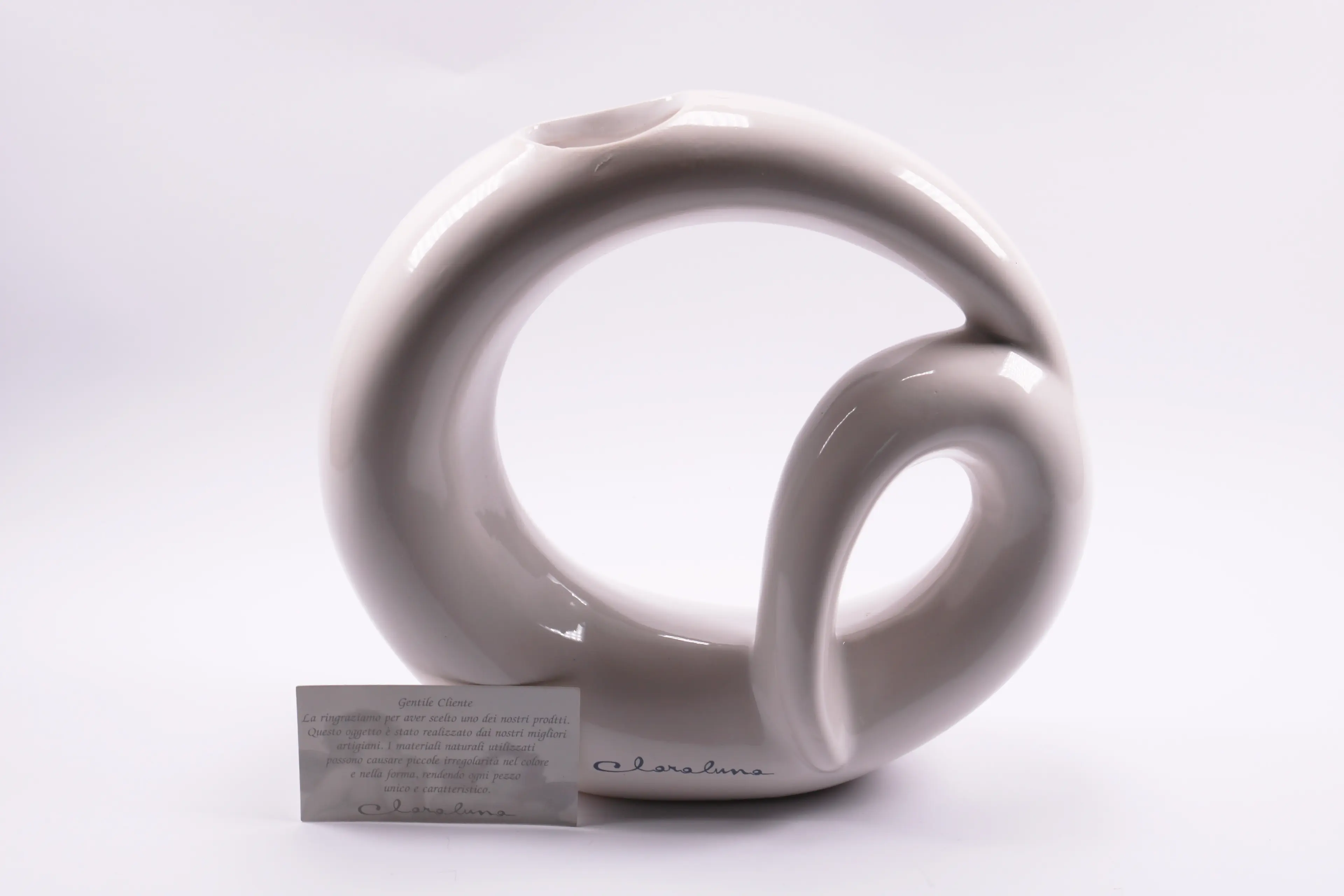 Porcelain Vase White