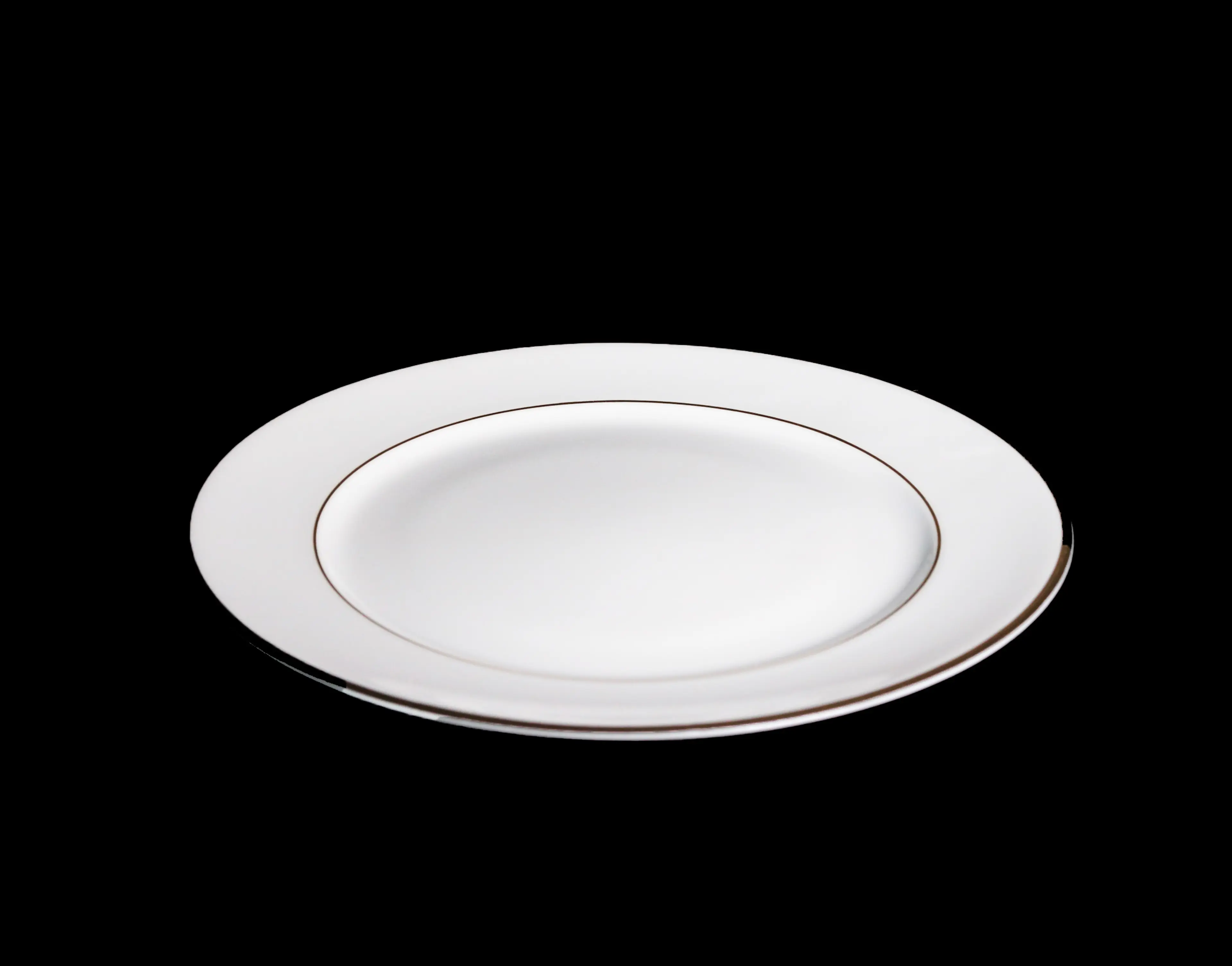 Seitmann Weiden Porcelain Plate, Gold Line