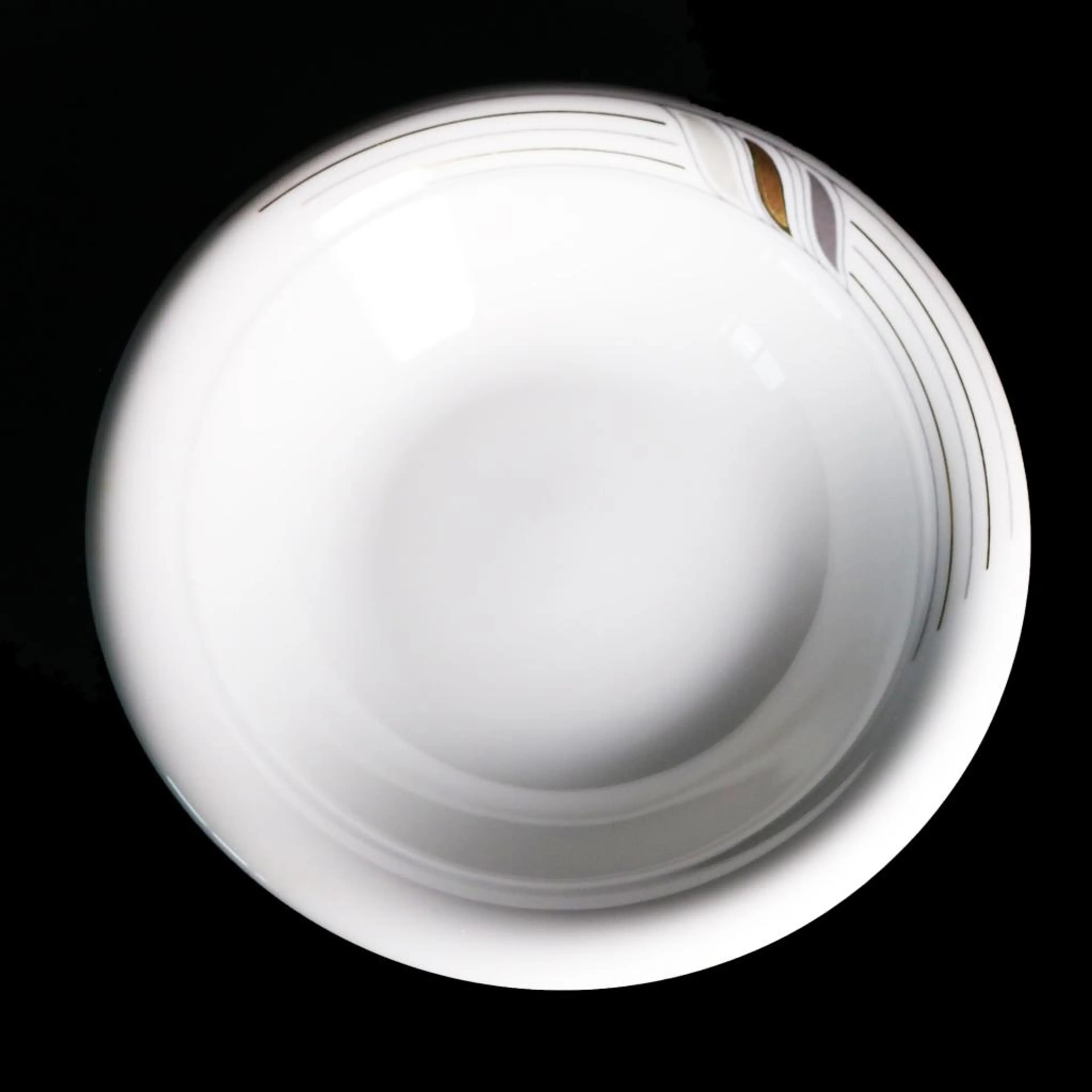 Seitmann Weiden Porcelain Plate, Gold Line