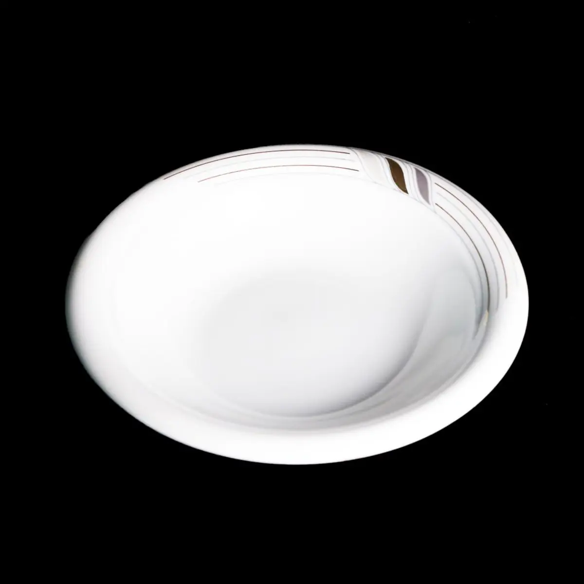 Seitmann Weiden Porcelain Plate, Gold Line