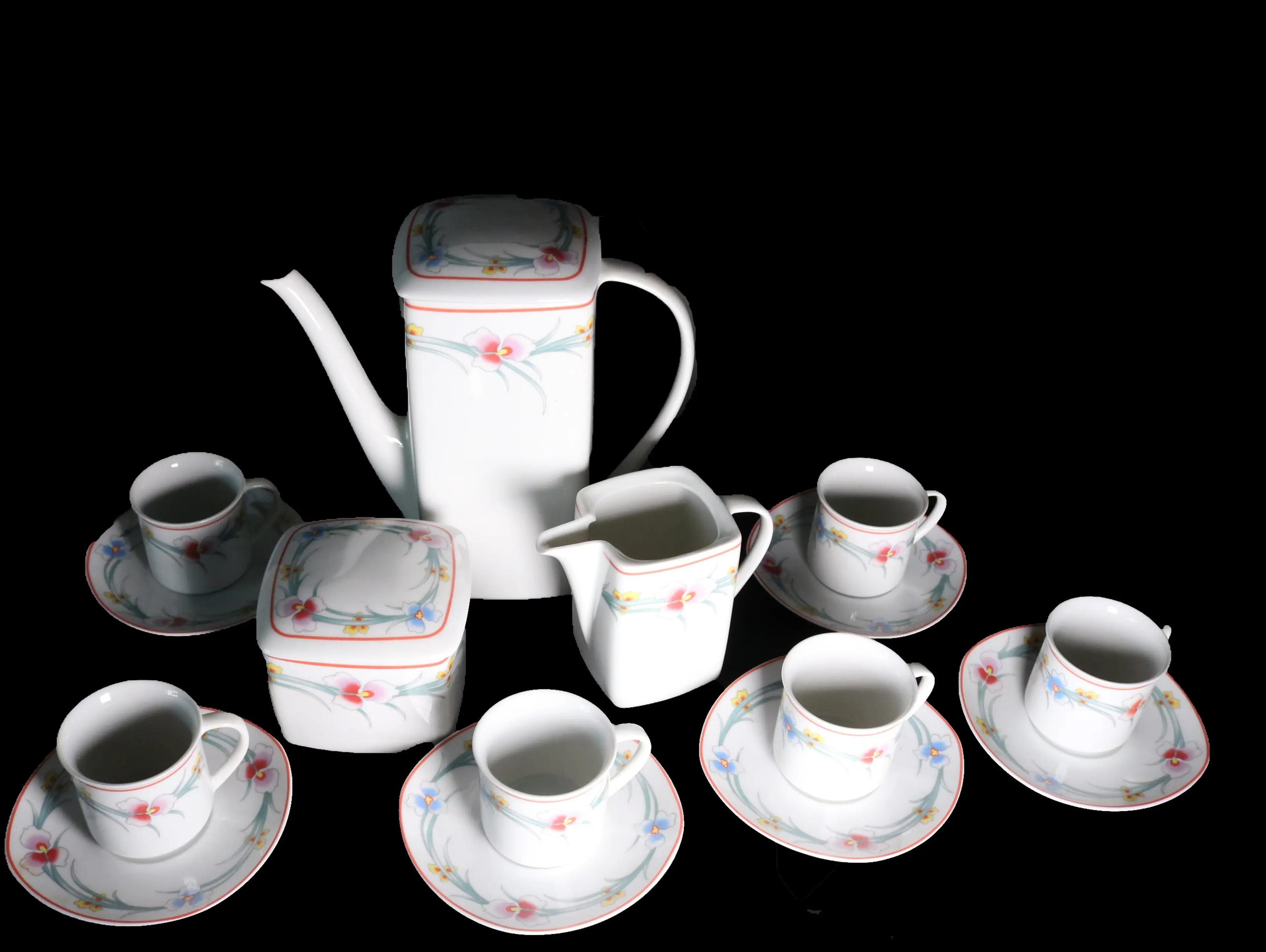 Seltmann Weiden Porcelain Coffe Set With Coffe Jug 27 pcs