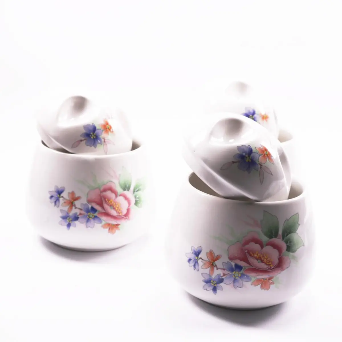 Set Of Plates And Jars