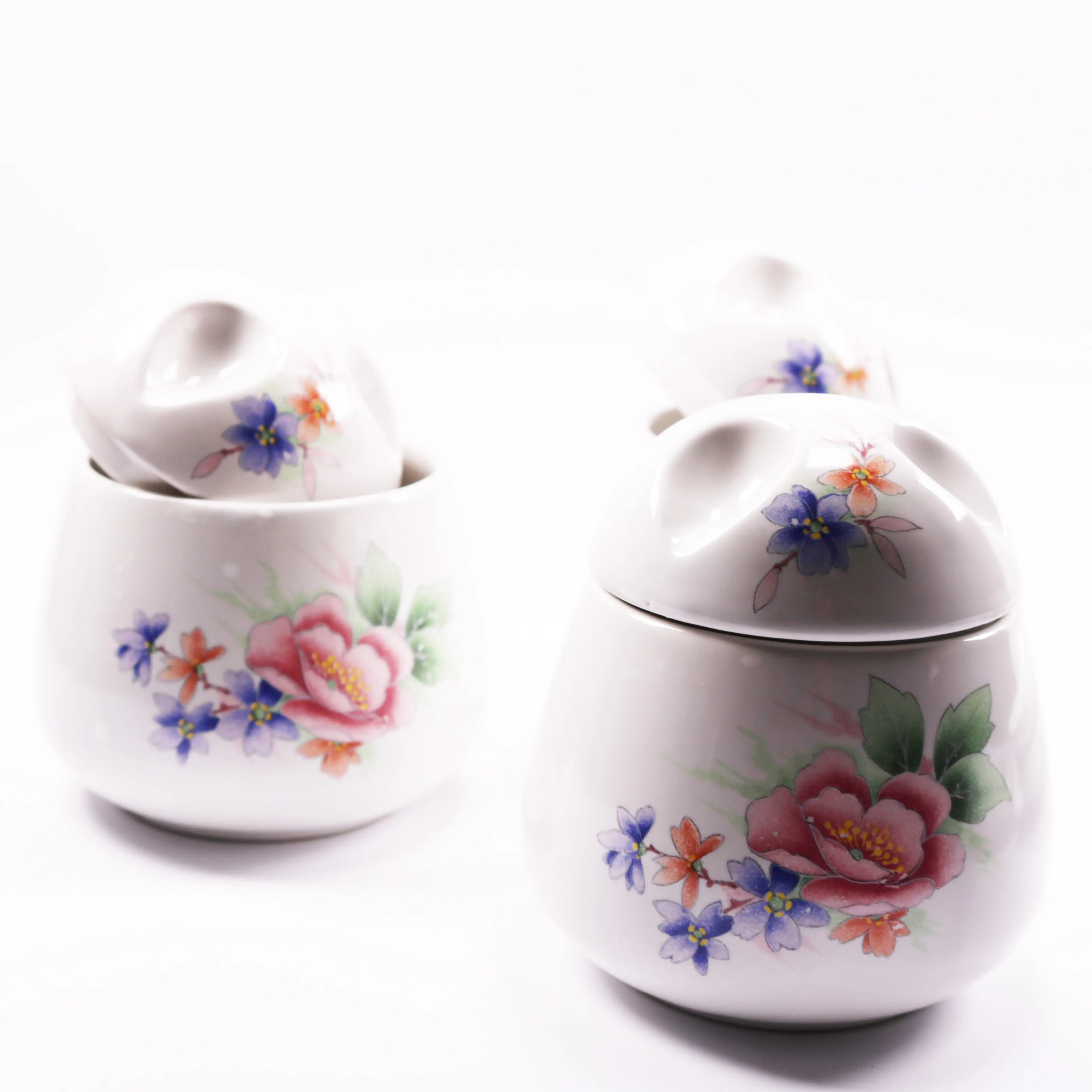 Set Of Plates And Jars