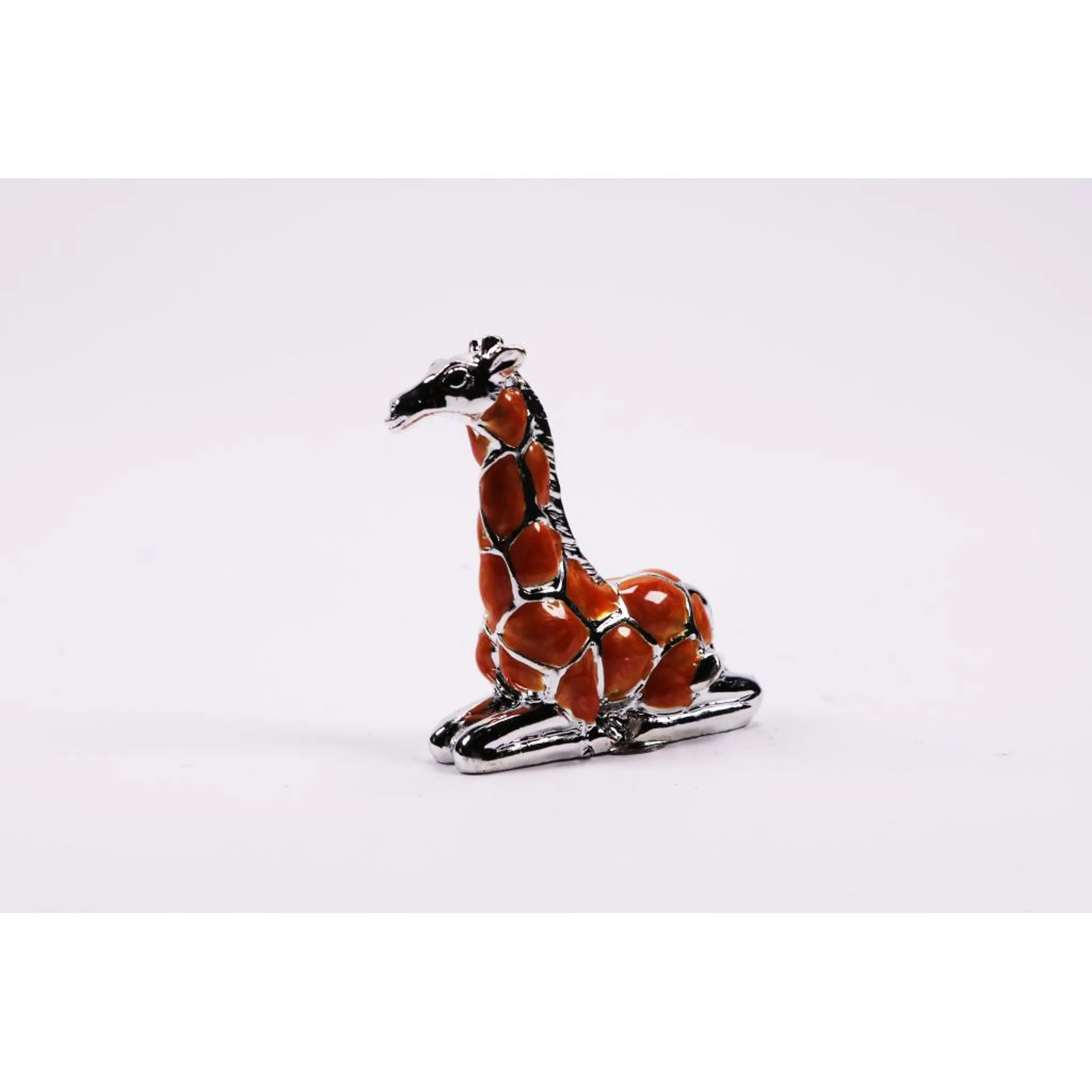 Silver Girave Figurine
