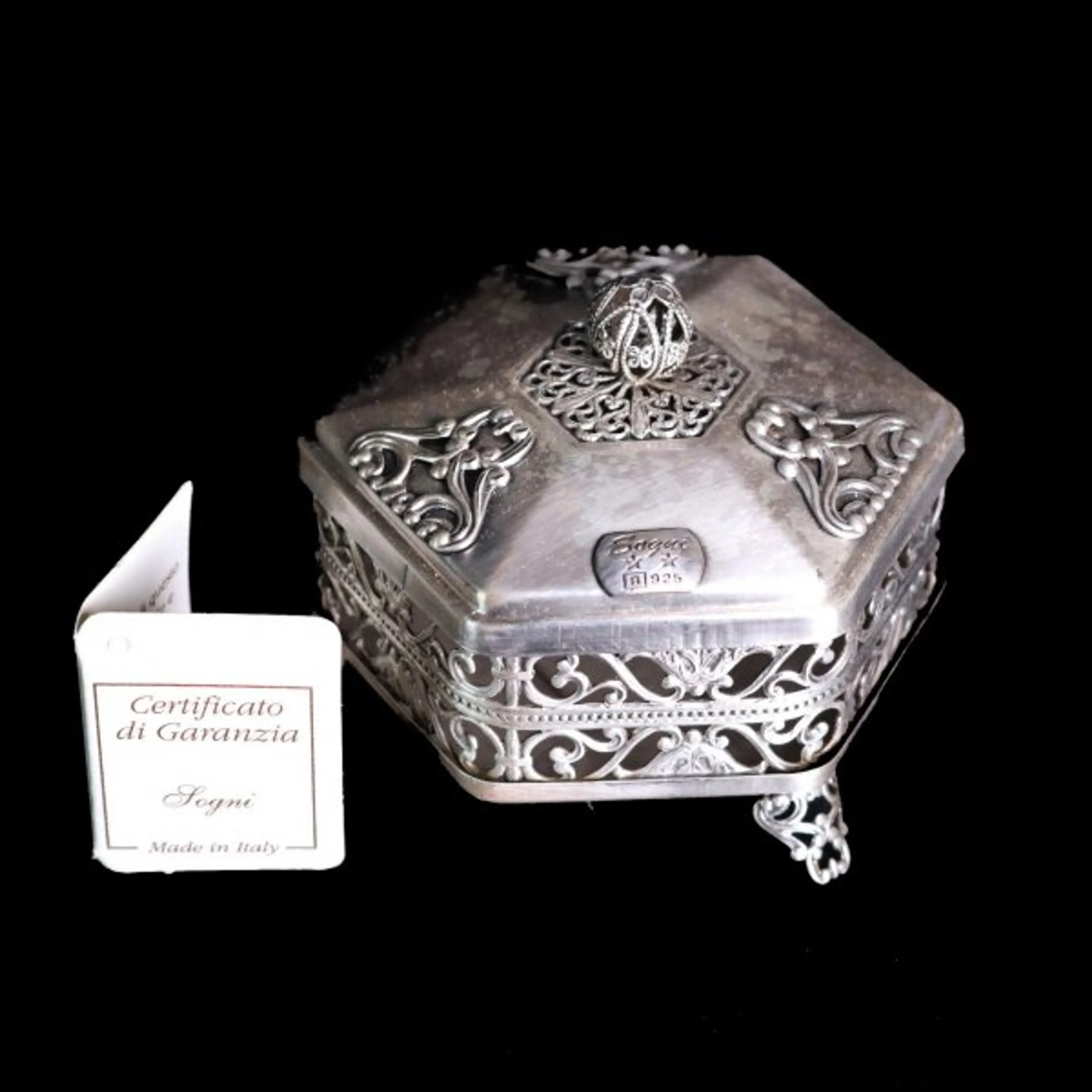 Silver Jewellery Box