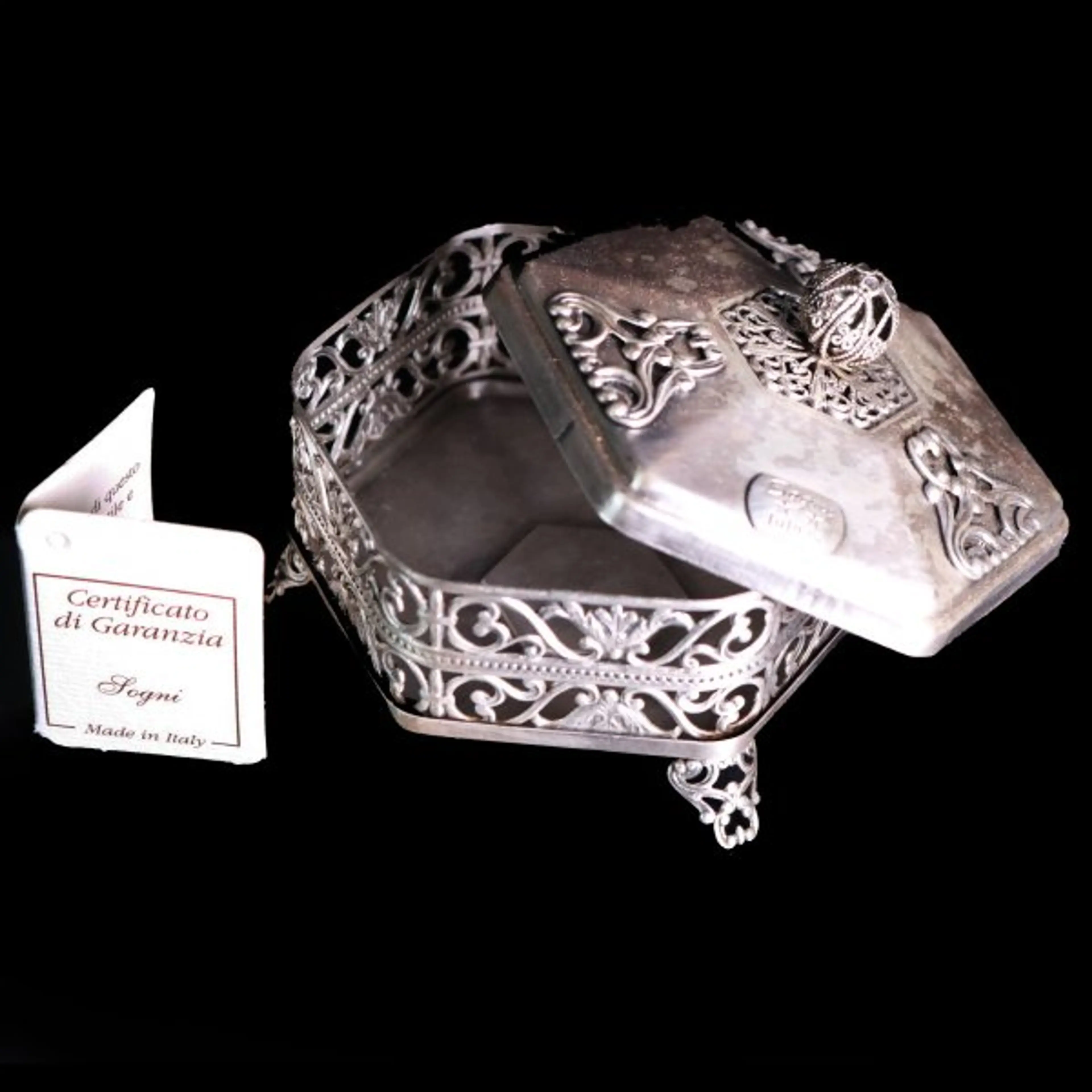 Silver Jewellery Box