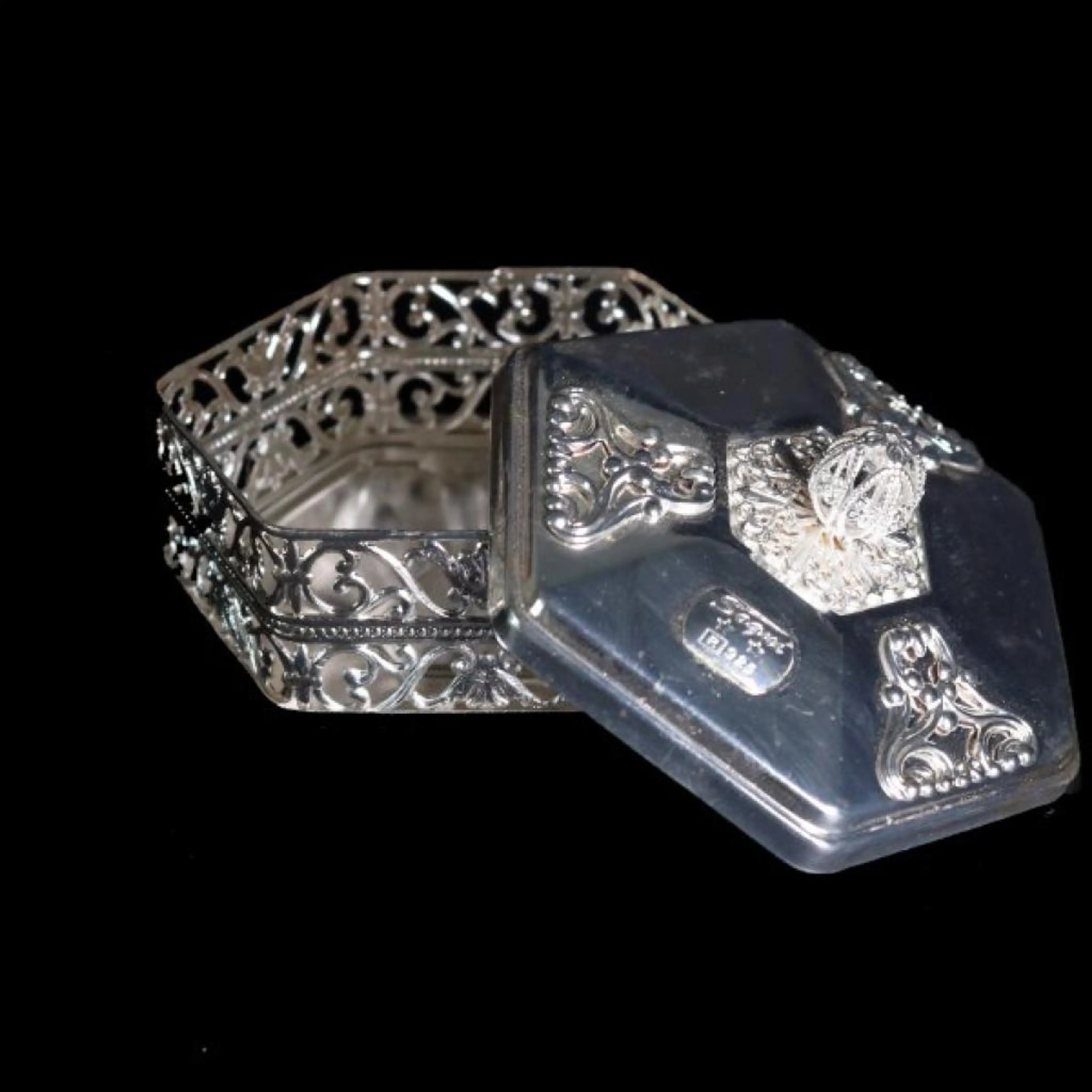 Silver Jewellery Box