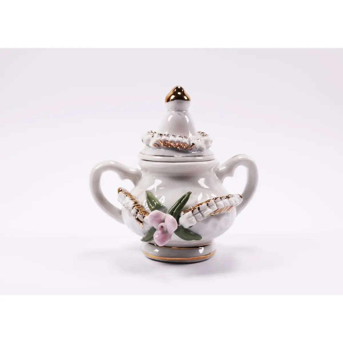 Small Jar With Two Handles