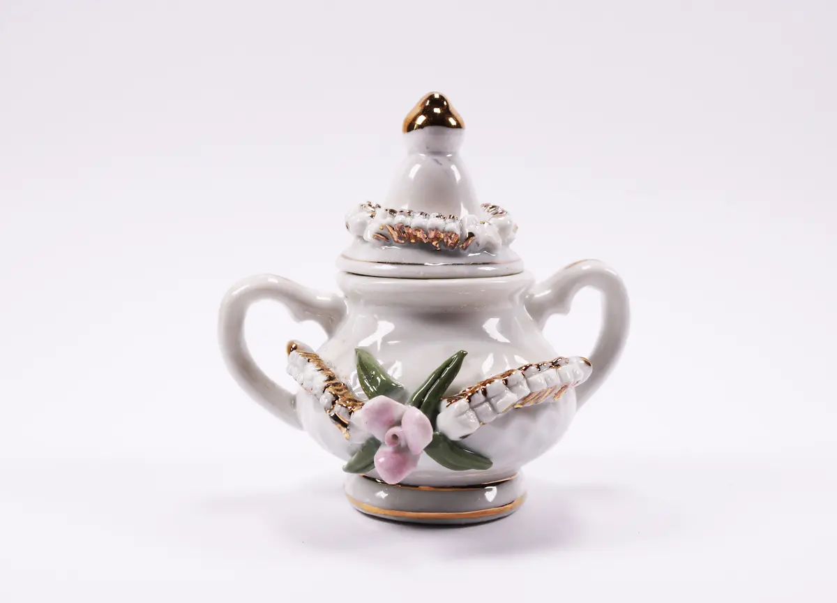 Small Jar With Two Handles