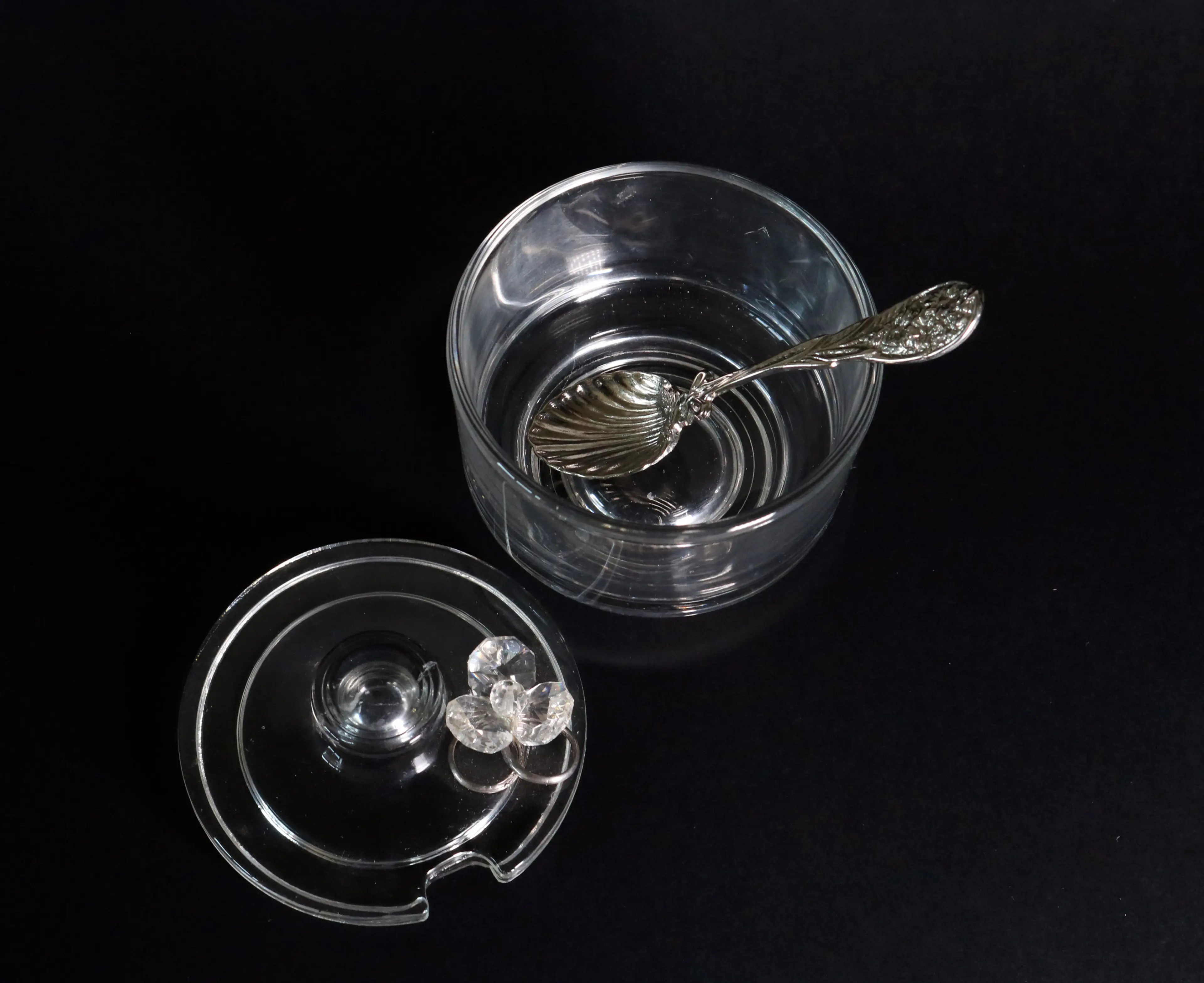 Sugar Jar With Lid And Spoon