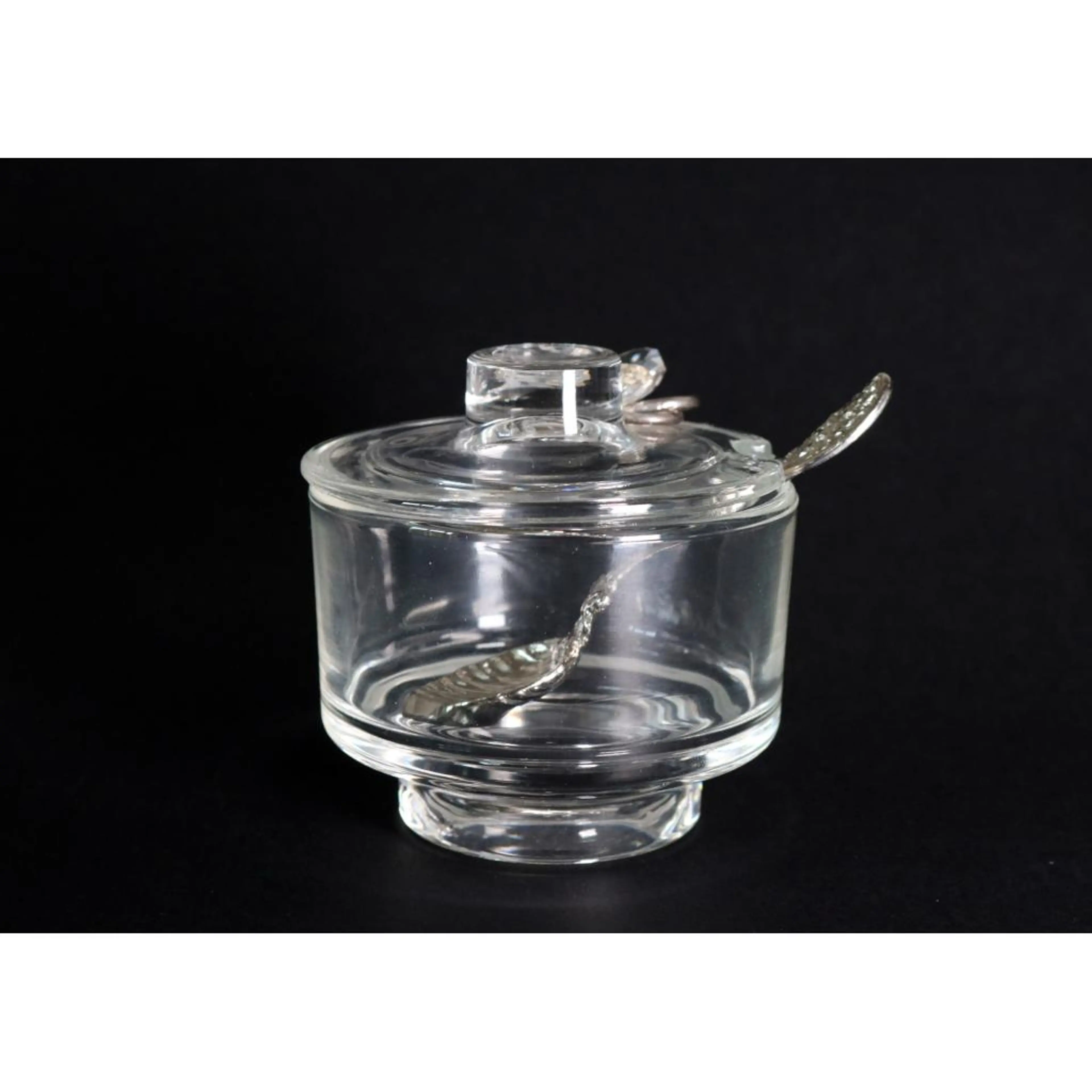 Sugar Jar With Lid And Spoon