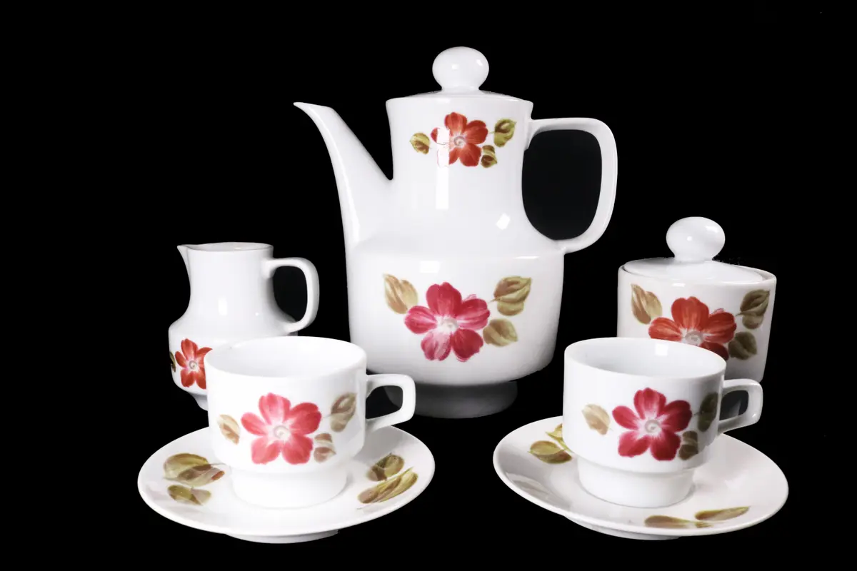 Tea/Coffee set Porcelain 12pcs.