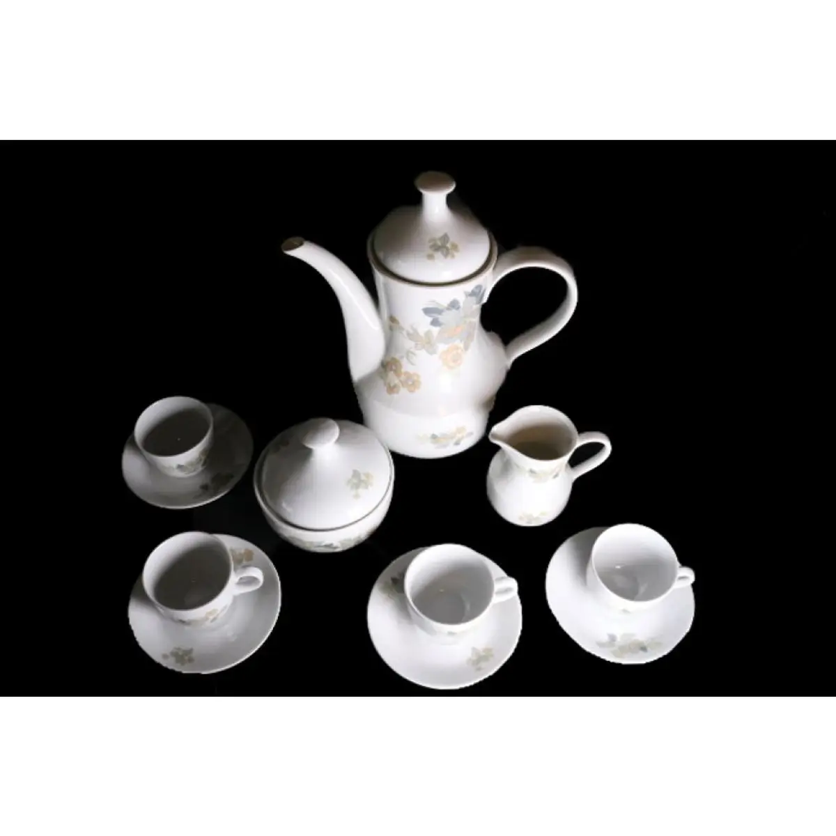 Tea Set Porcelain 27 pcs.Flowers