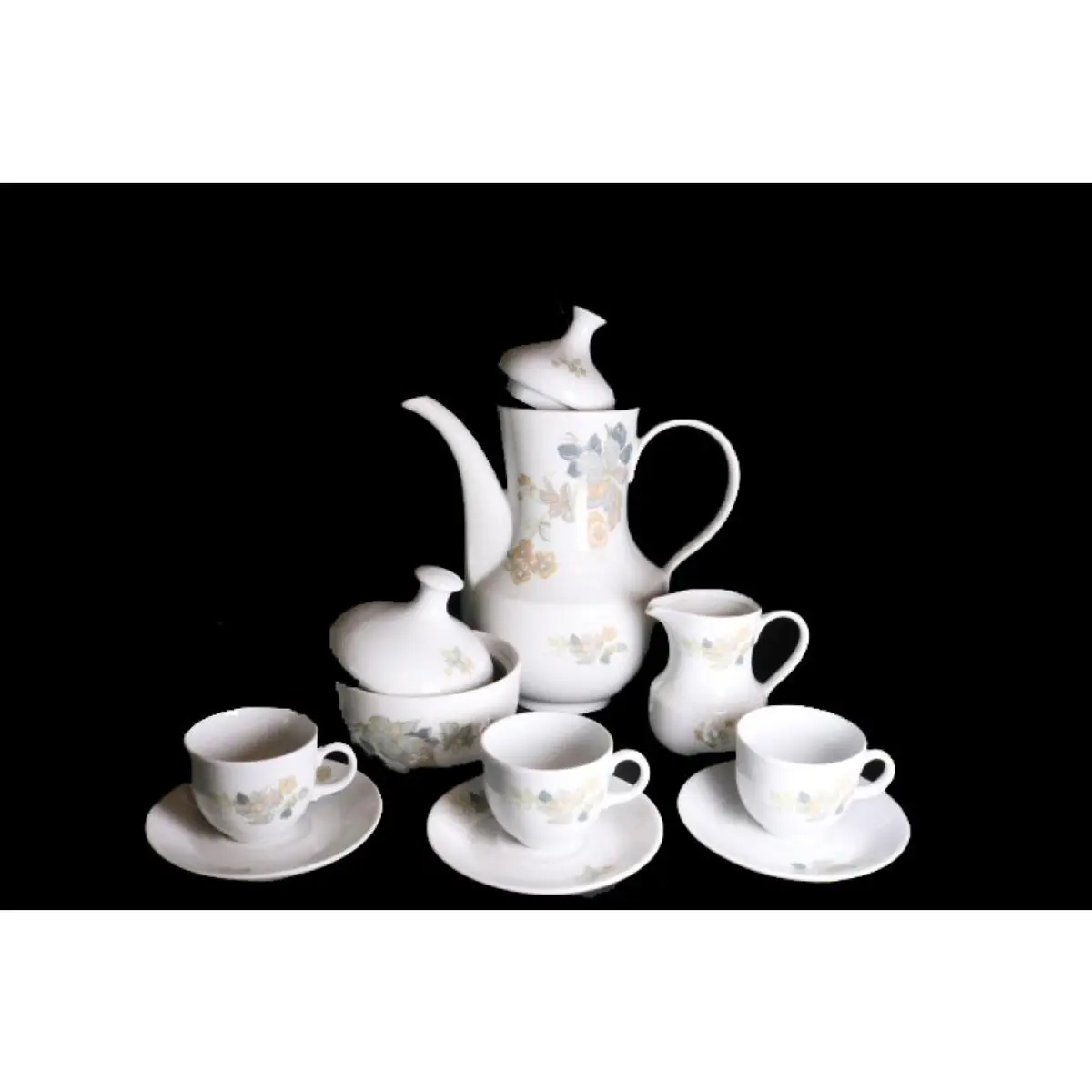 Tea Set Porcelain 27 pcs.Flowers