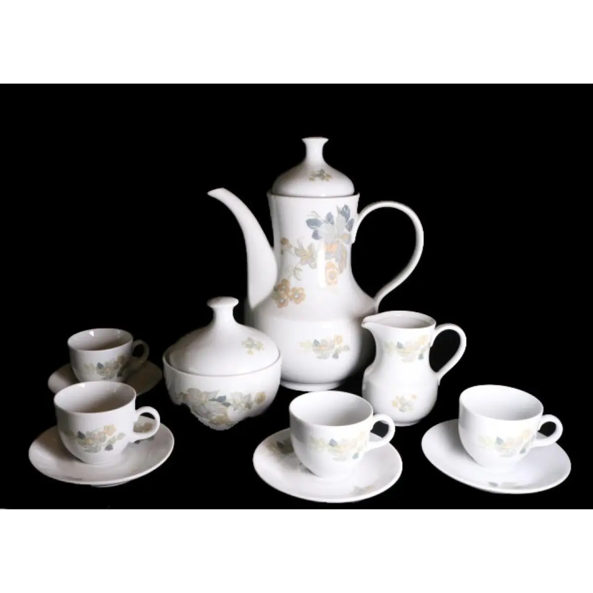 Tea Set Porcelain 27 pcs.Flowers