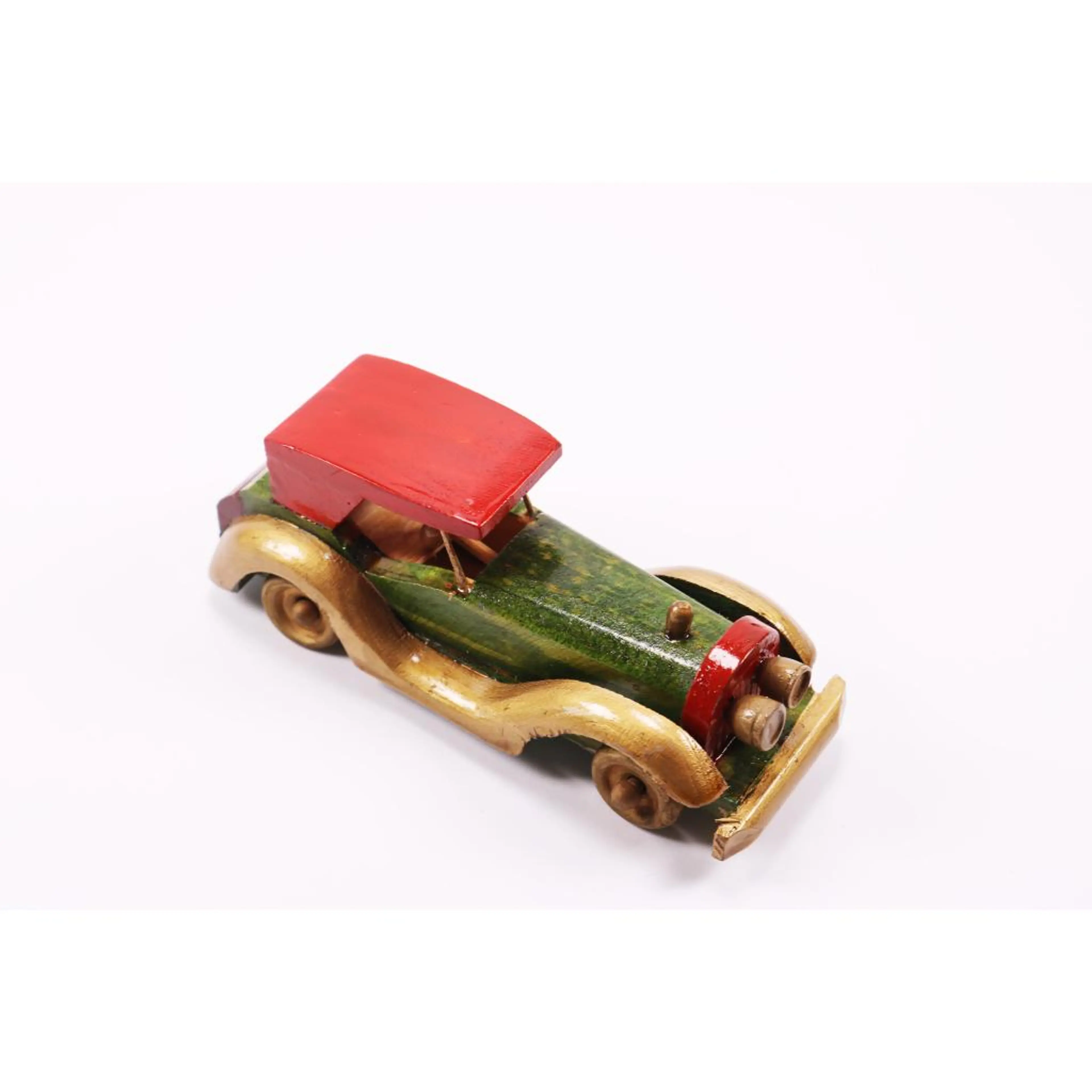 Toy Wooden Car Play Vehicles Vintage