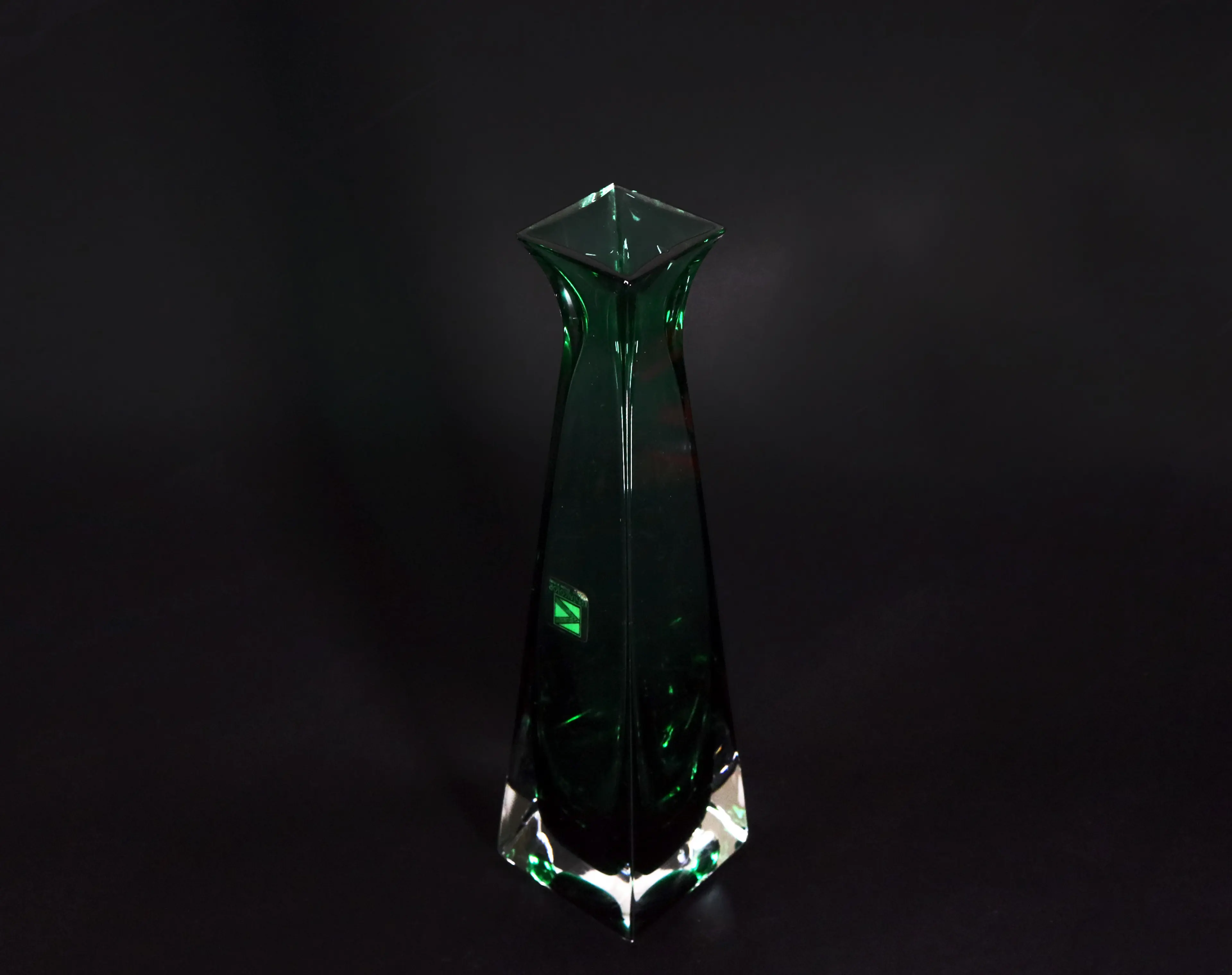 Vase Crystalcolor Green
