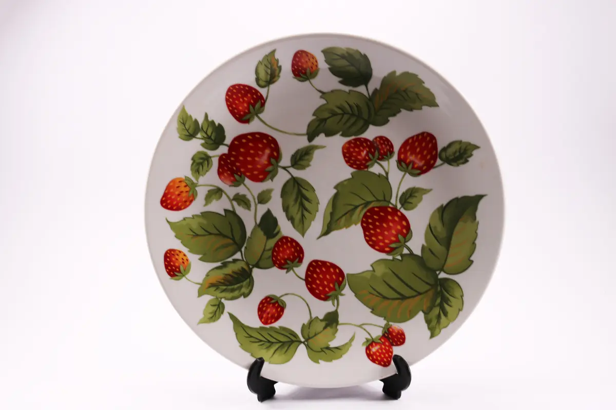 Vintage Cherry Plate