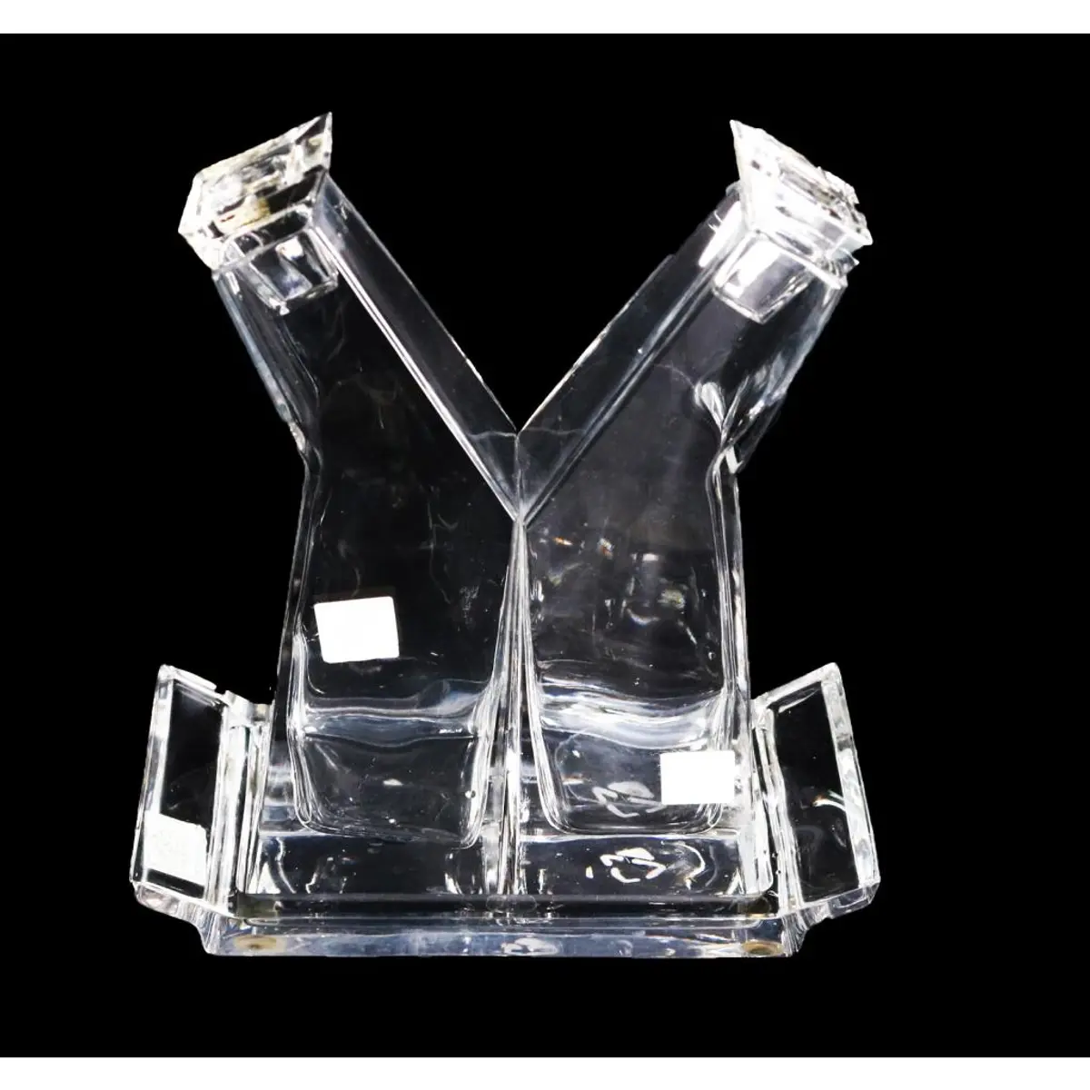 Vintage Crystal Oil and Vinegar Set