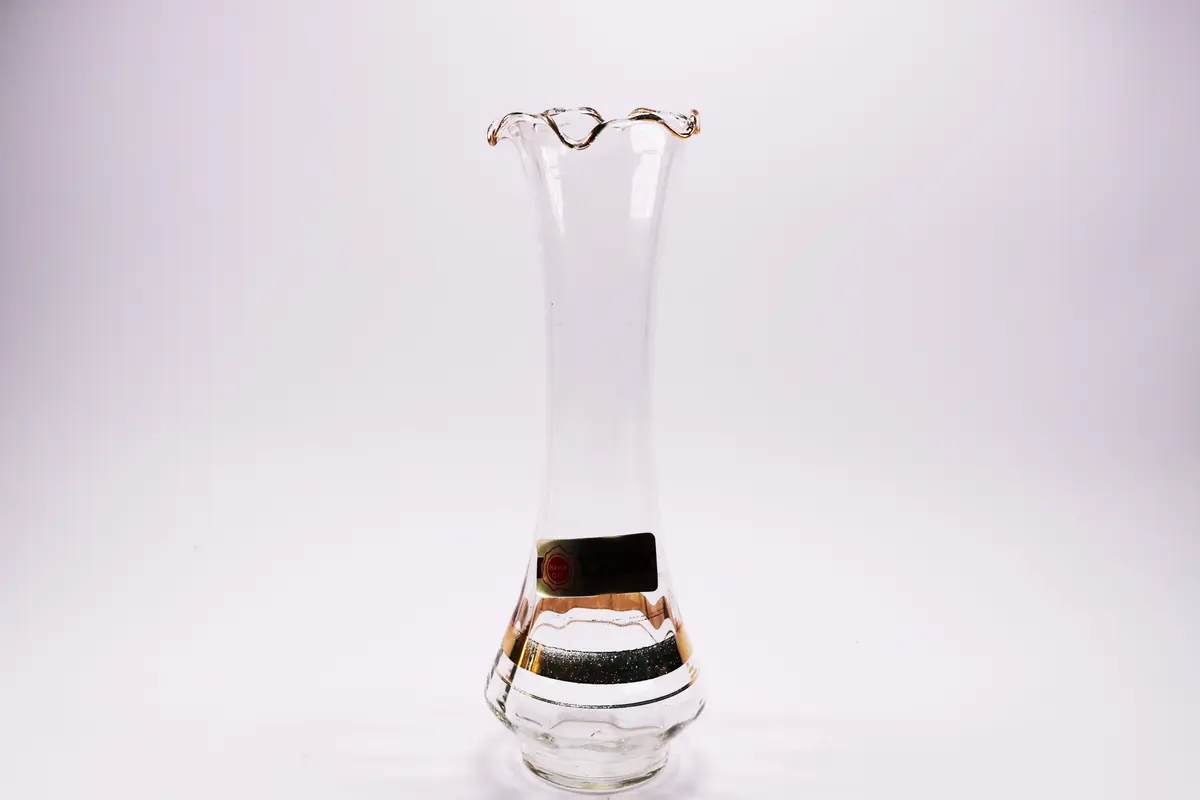 Vintage Crystal Vase From The 1940