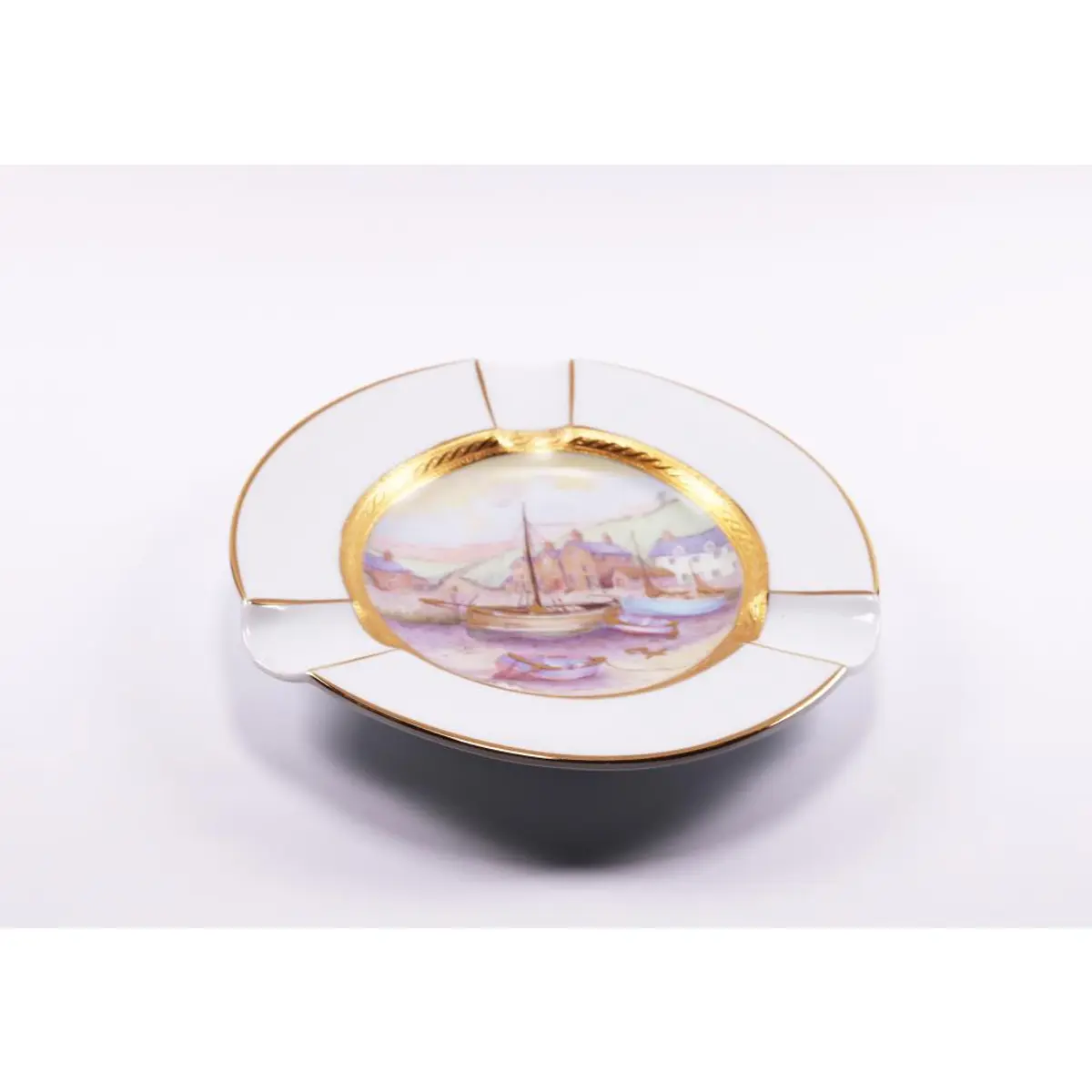Vintage Decorative Ceramic Gold Plated