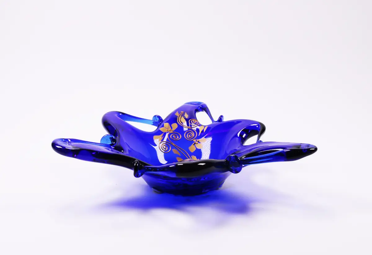 Vintage Plate Blue