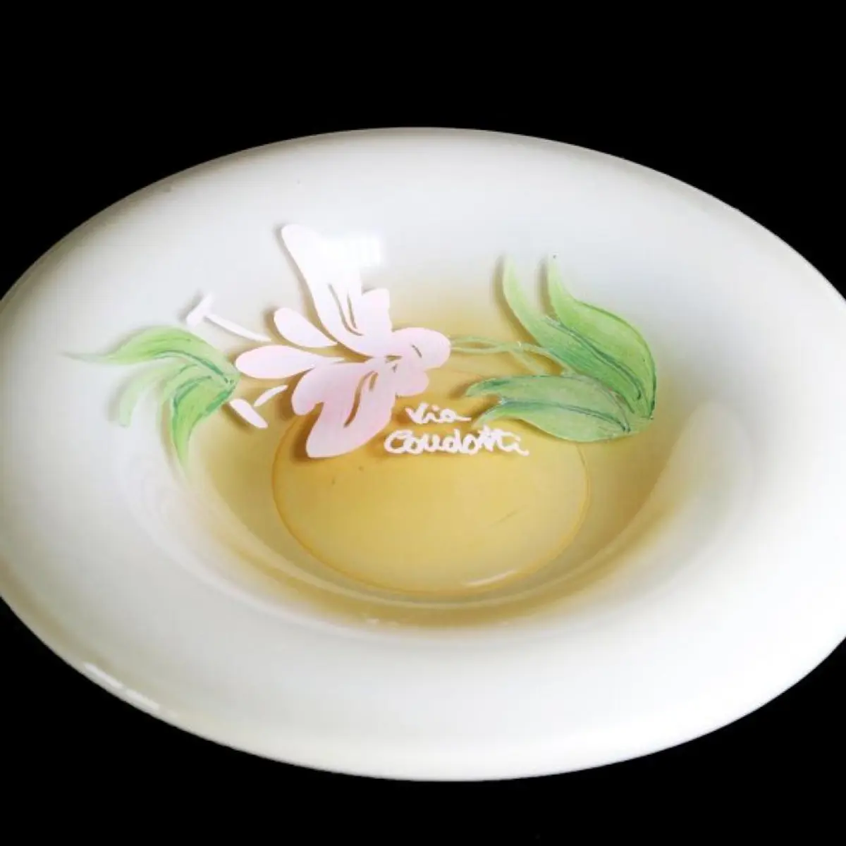 Vintage Plate Hand Painted