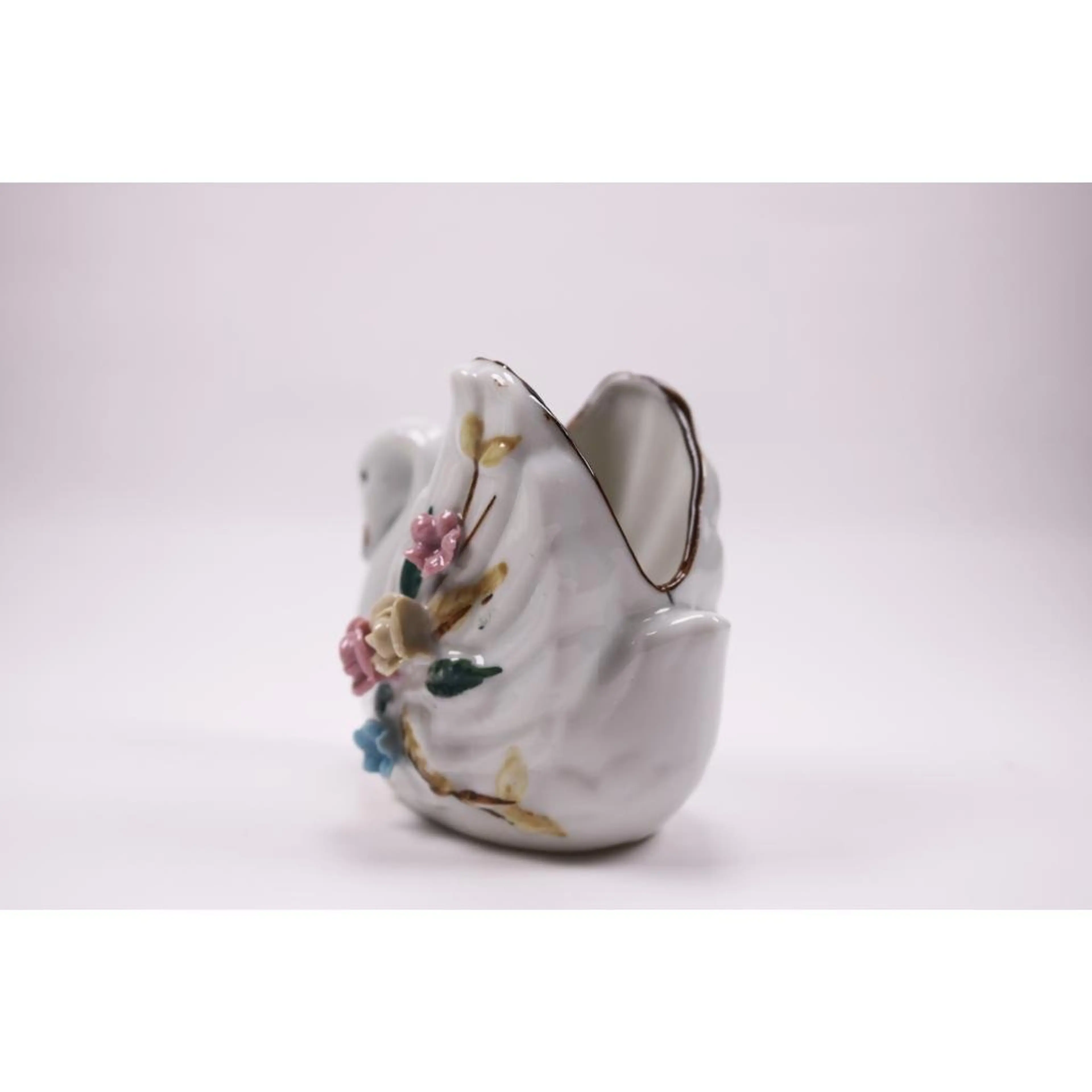 Vintage Vase Mini Swan