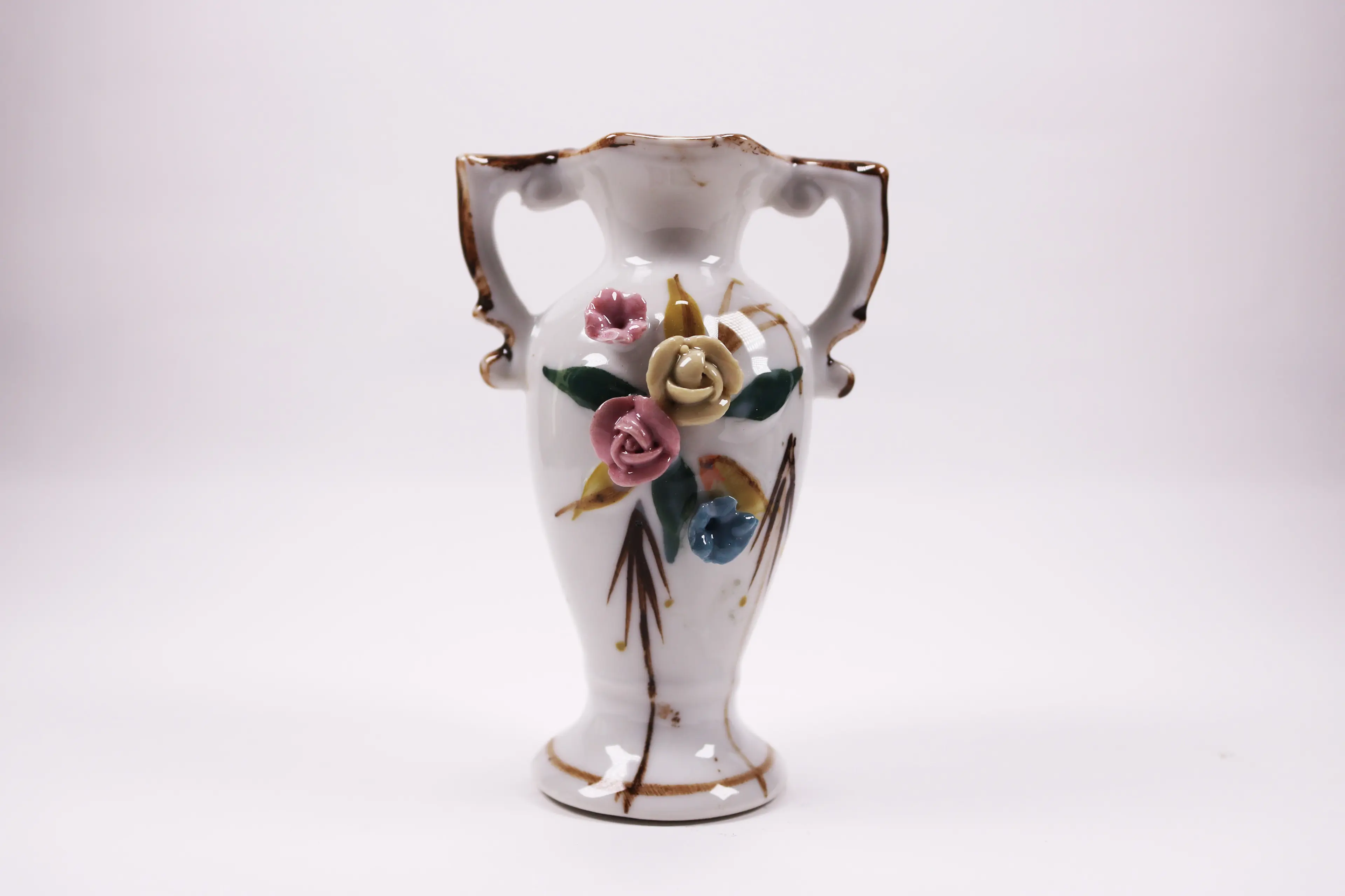 Vintage Vase Mini With Two Handles