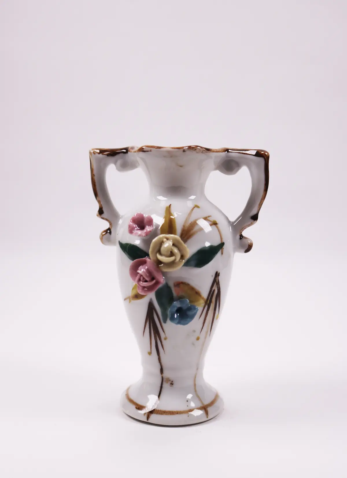 Vintage Vase Mini With Two Handles