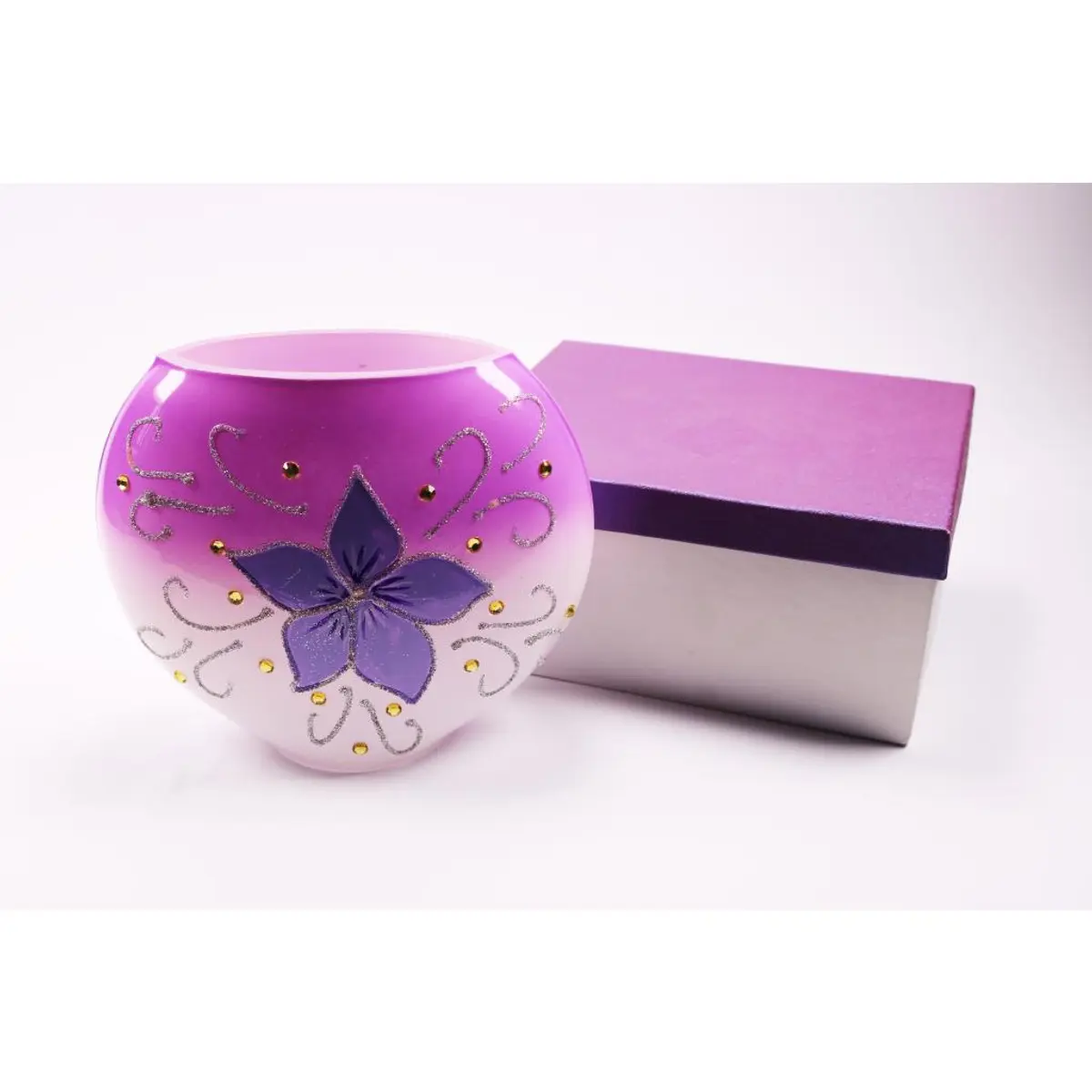 Vintage Vase Purple