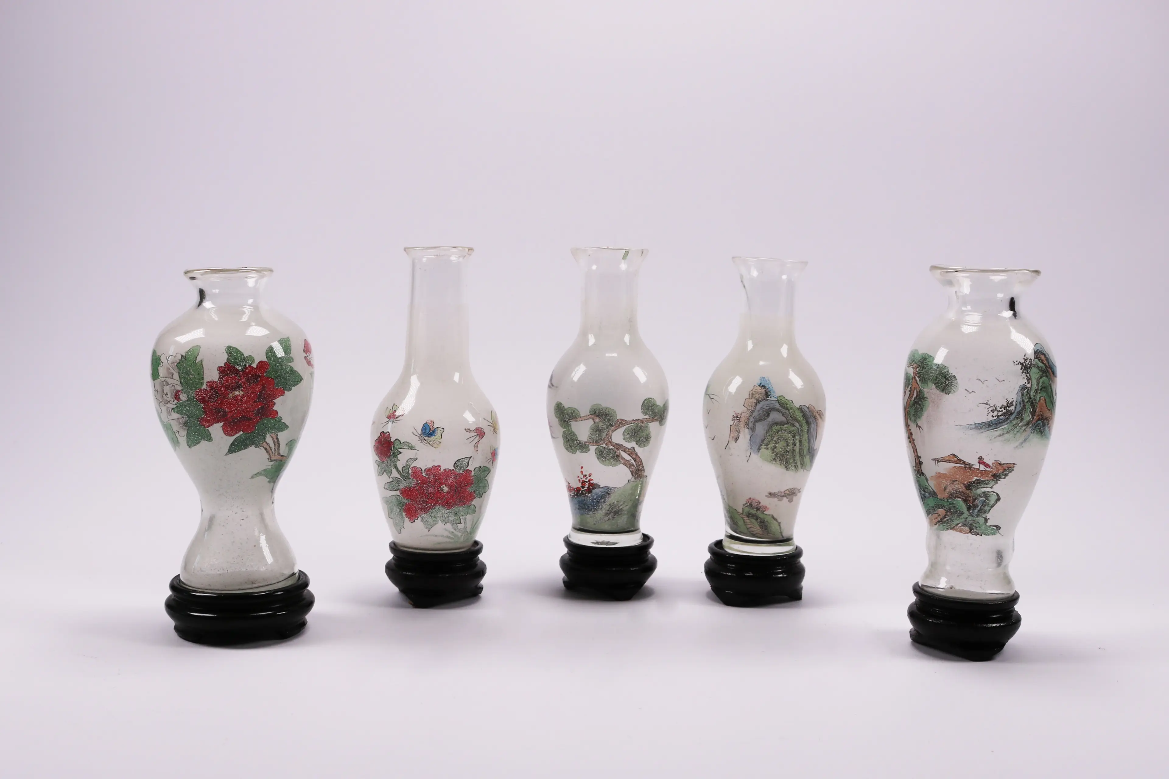 Vintage Vase Small Set Of 6
