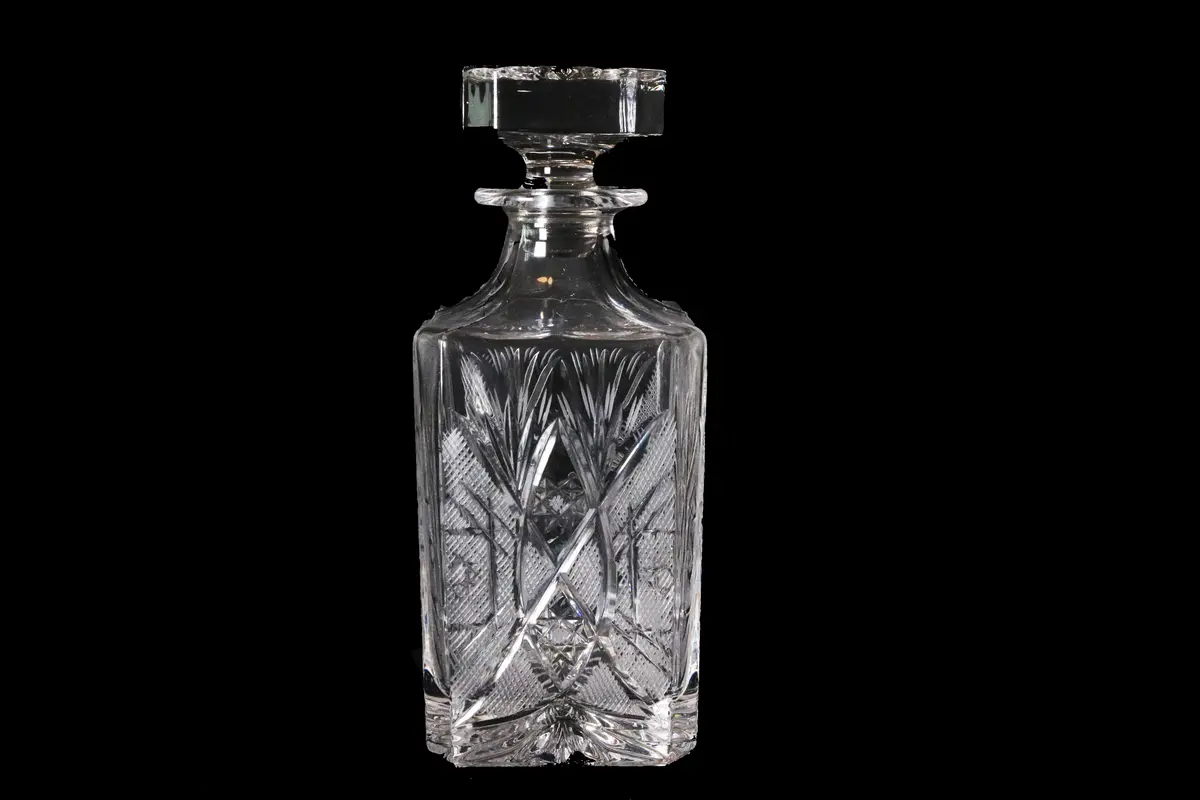 Whiskey Decanter.Vintage Soviet.Alcohol Decanter Brandy Vodka